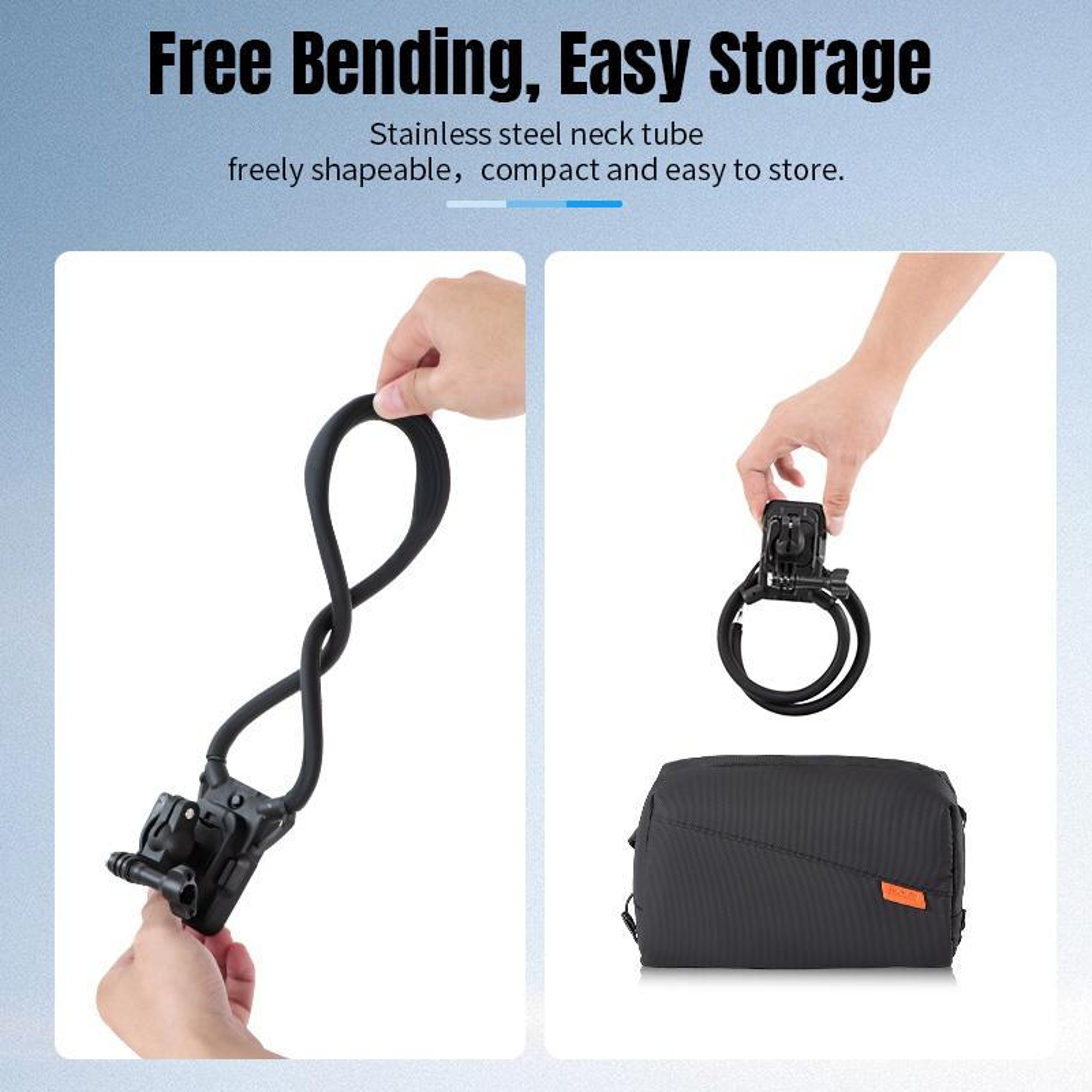 STARTRC V3 POV Camera Mount Neck Mount For Action Camera With GoPro Chest Strap Magnetic Quick Rele 4