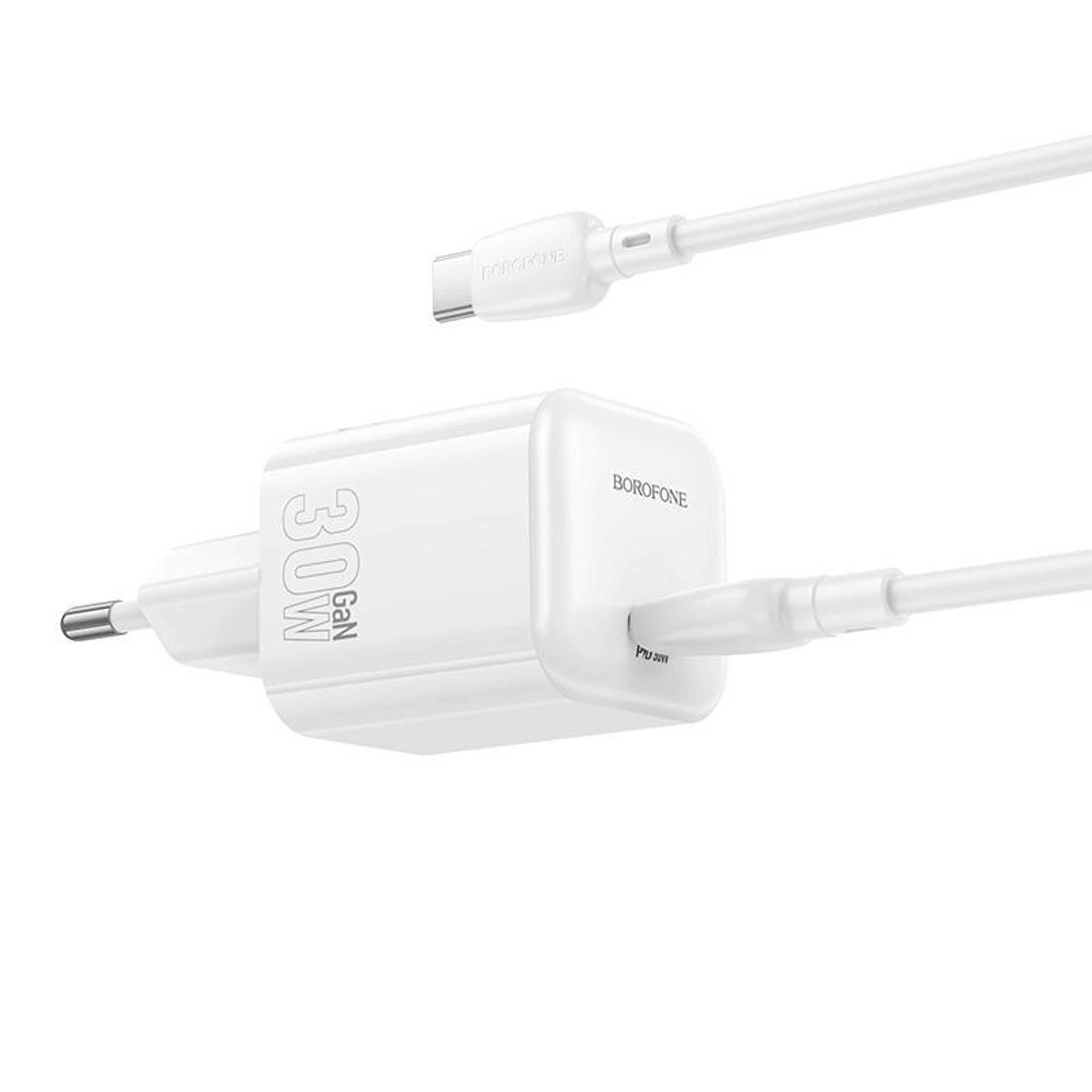 Borofone BN34 30W USB C PD Fast Charger with USB C Cable Compact Wall Charger – view 4