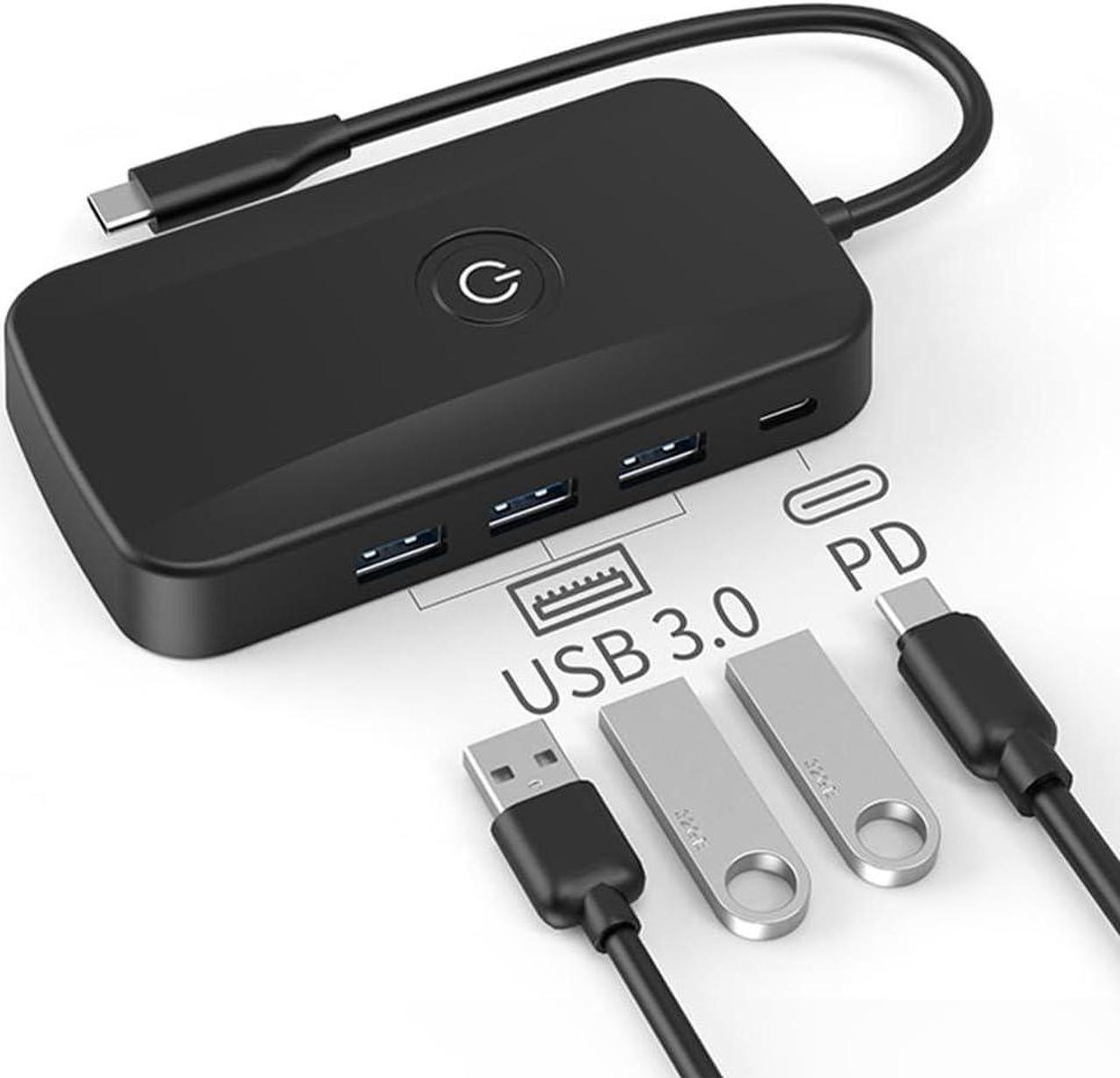 5 In 1 Wireless HDMI Transmitter And Receiver USB C Docking Station With PD 100W Fast Charging 1