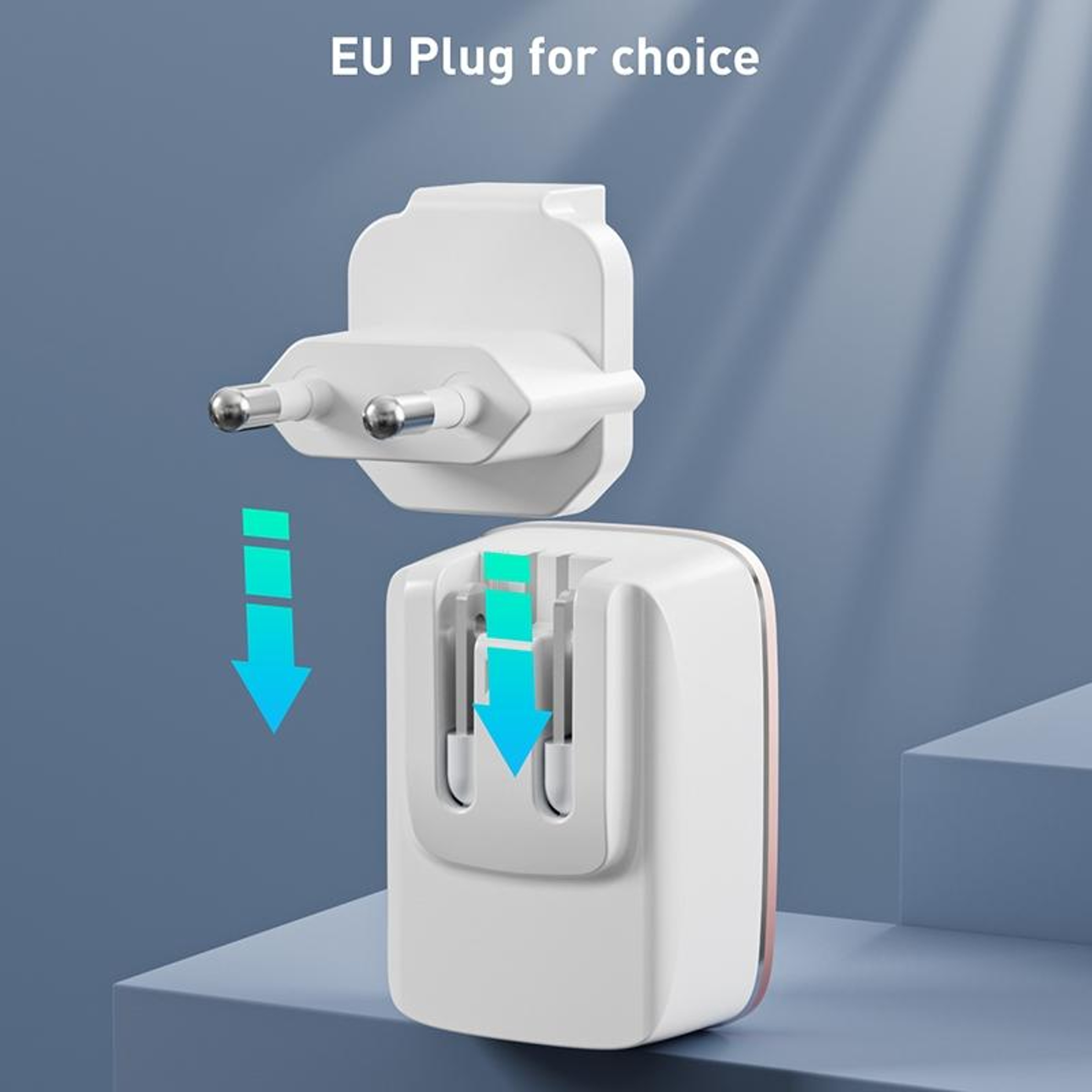 LDNIO 18W USB Fast Charger QC30 Wall Adapter With USB C Charger Cable US Plug 4