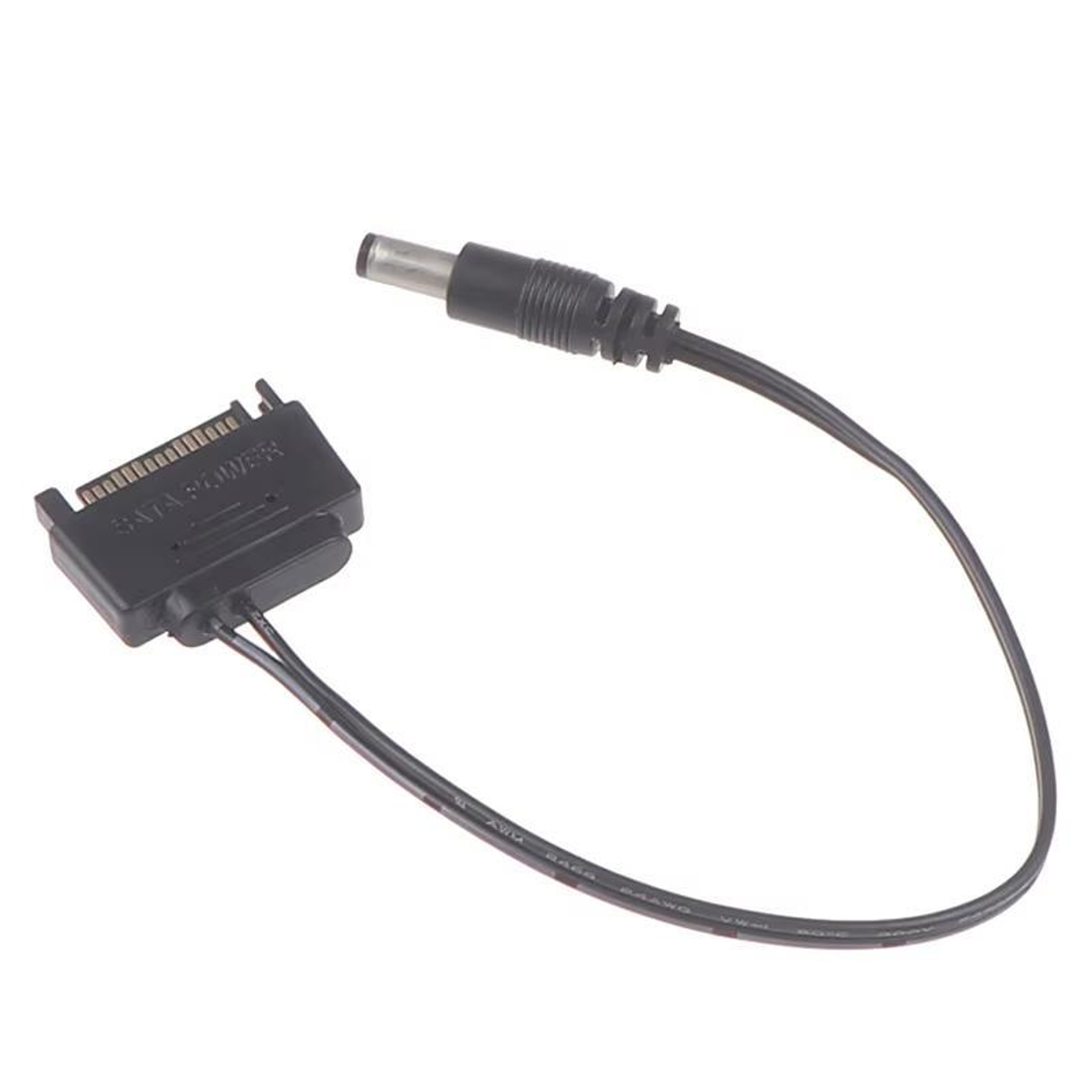 SATA To DC Power Cable 12V 55 X 21mm SATA Male Adapter Cable For ATX Power Supply 20cm 1