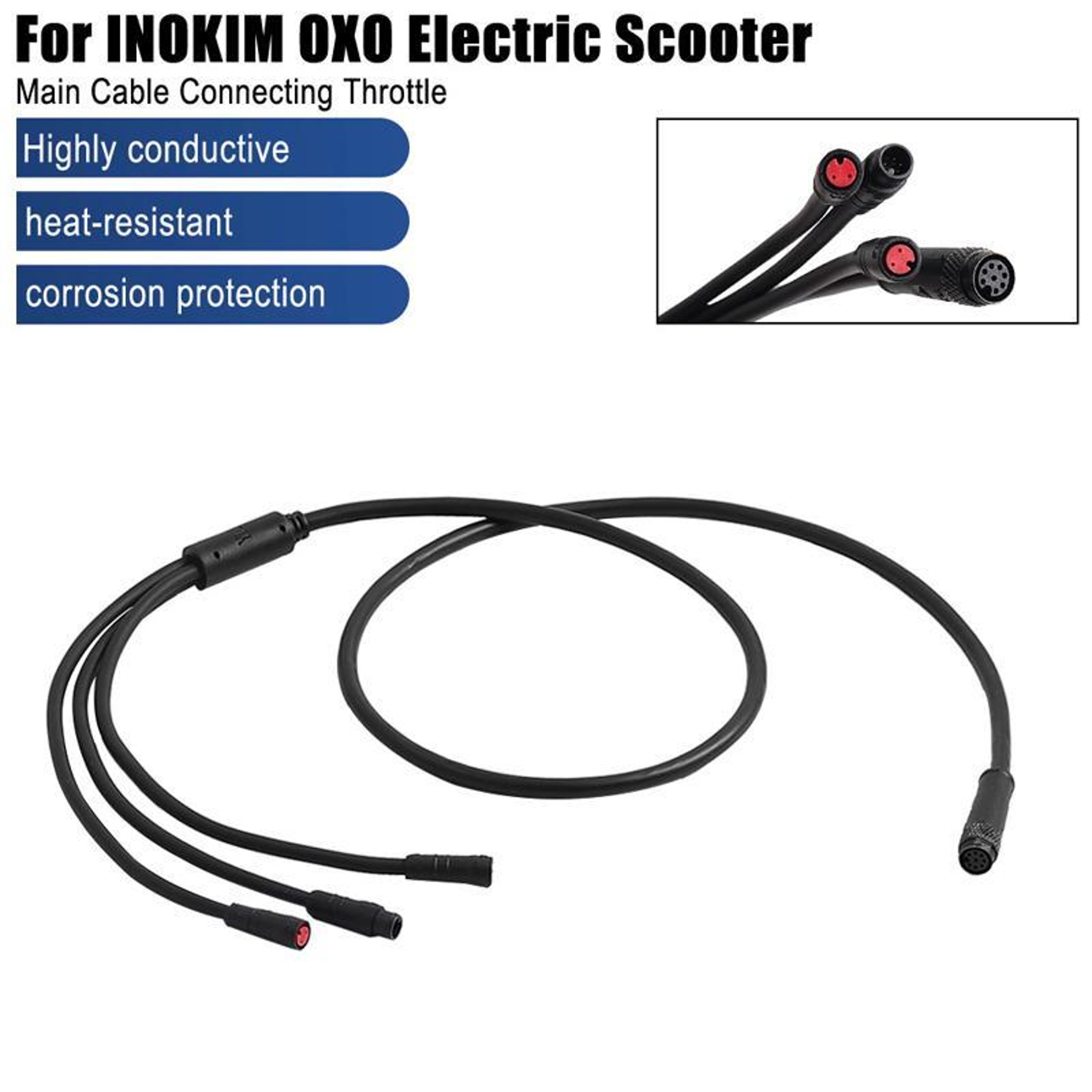 X1658 INOKIM OXO Throttle Cable Display Signal Main Connection Wire Replacement – view 4