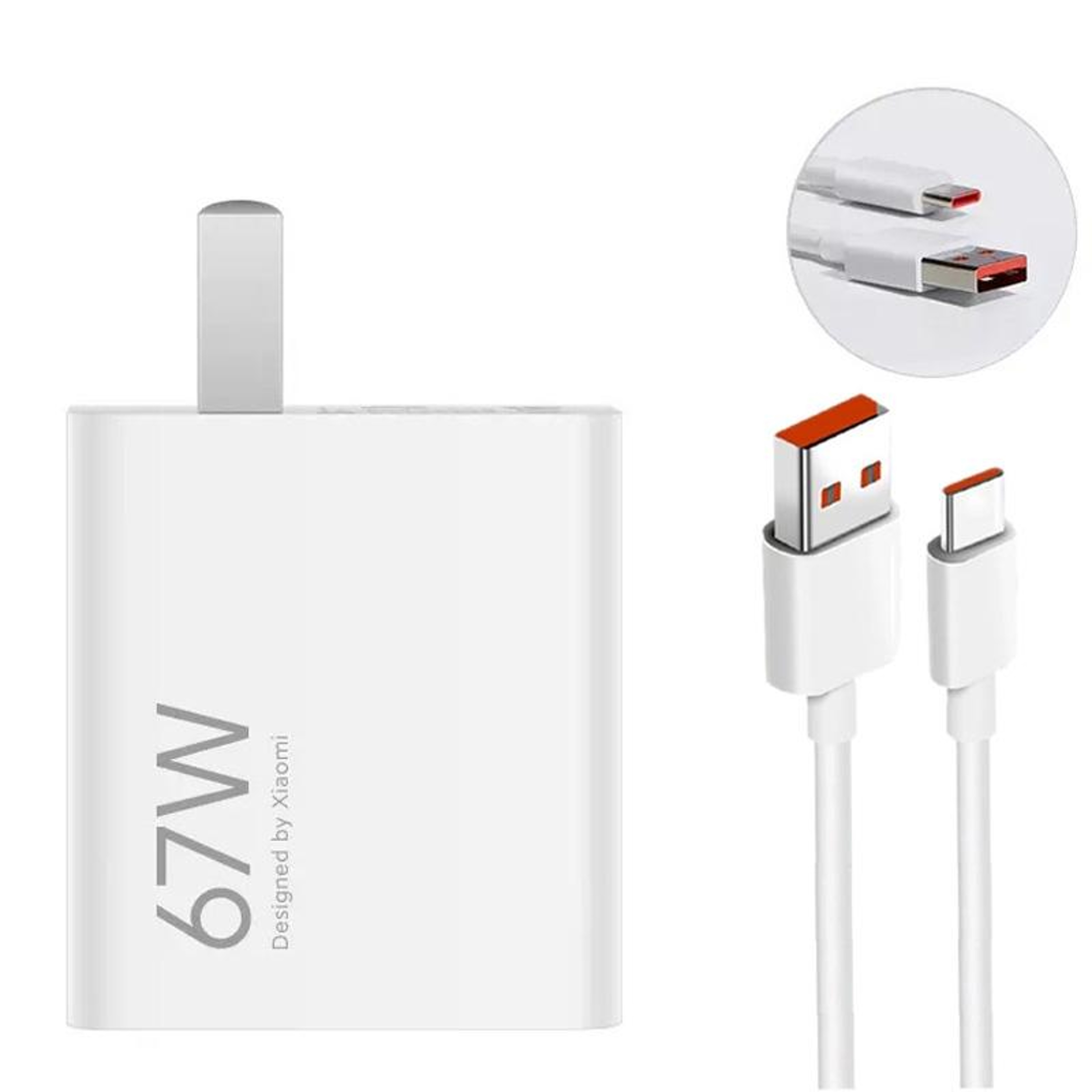 Original Xiaomi 67W USB Fast Charger MDY-12-EF PD QC3.0 Wall Charging Adapter US Plug – view 3