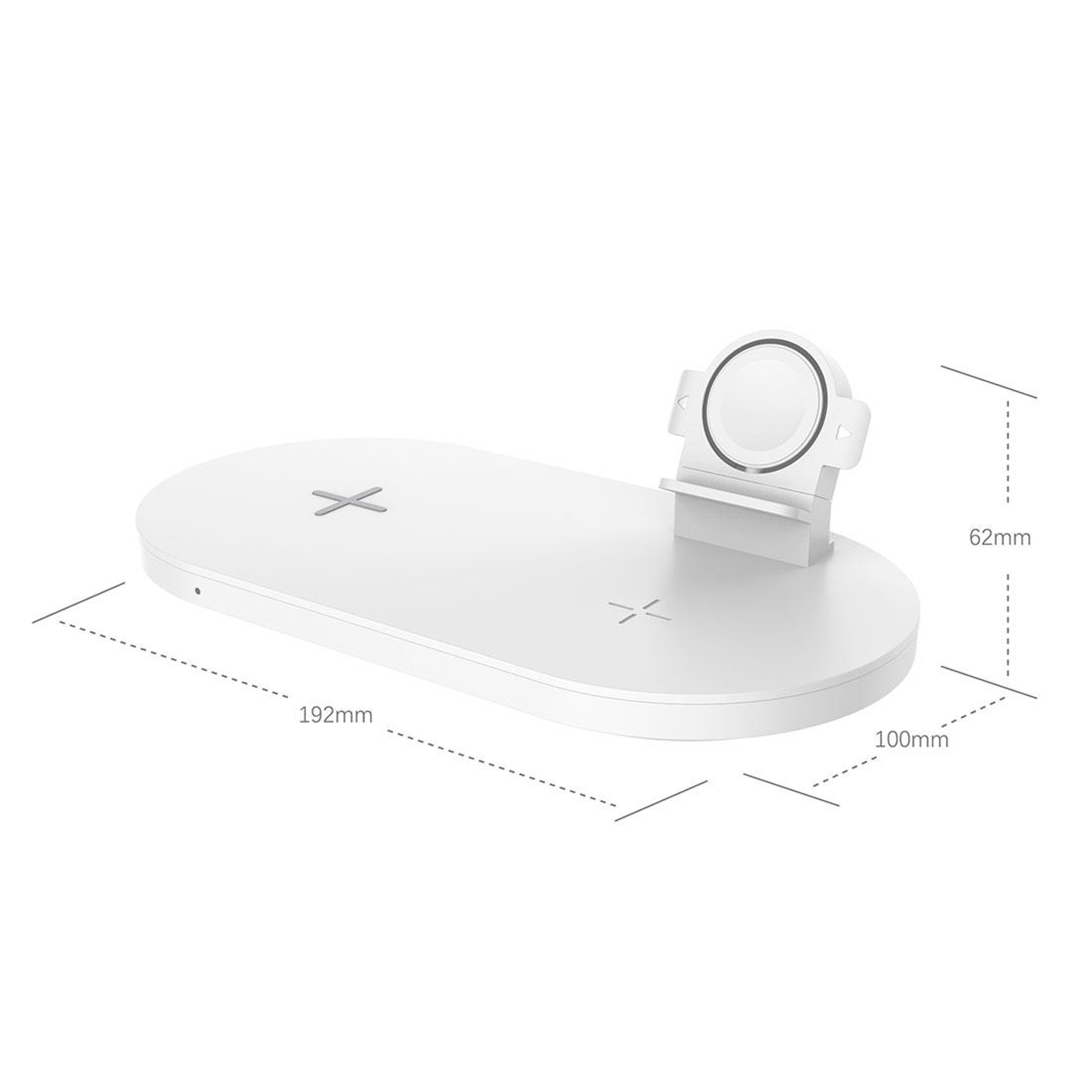 A04 3 in 1 Wireless Charging Station Qi Wireless Charger for iPhone Apple Watch and AirPods – view 2