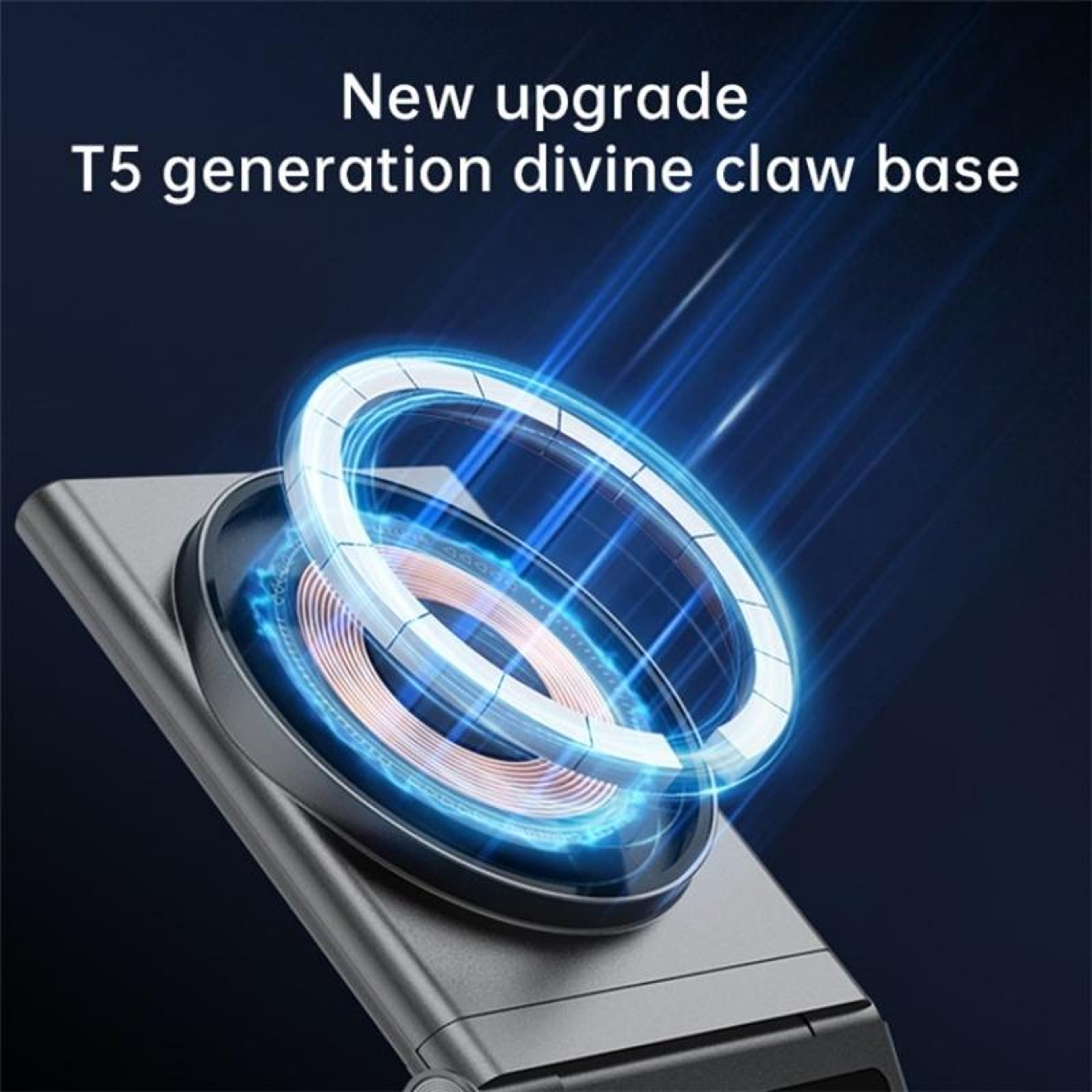 A7 Transparent 15W Magnetic Wireless Charger Dock For Tesla Model 3 Y 4