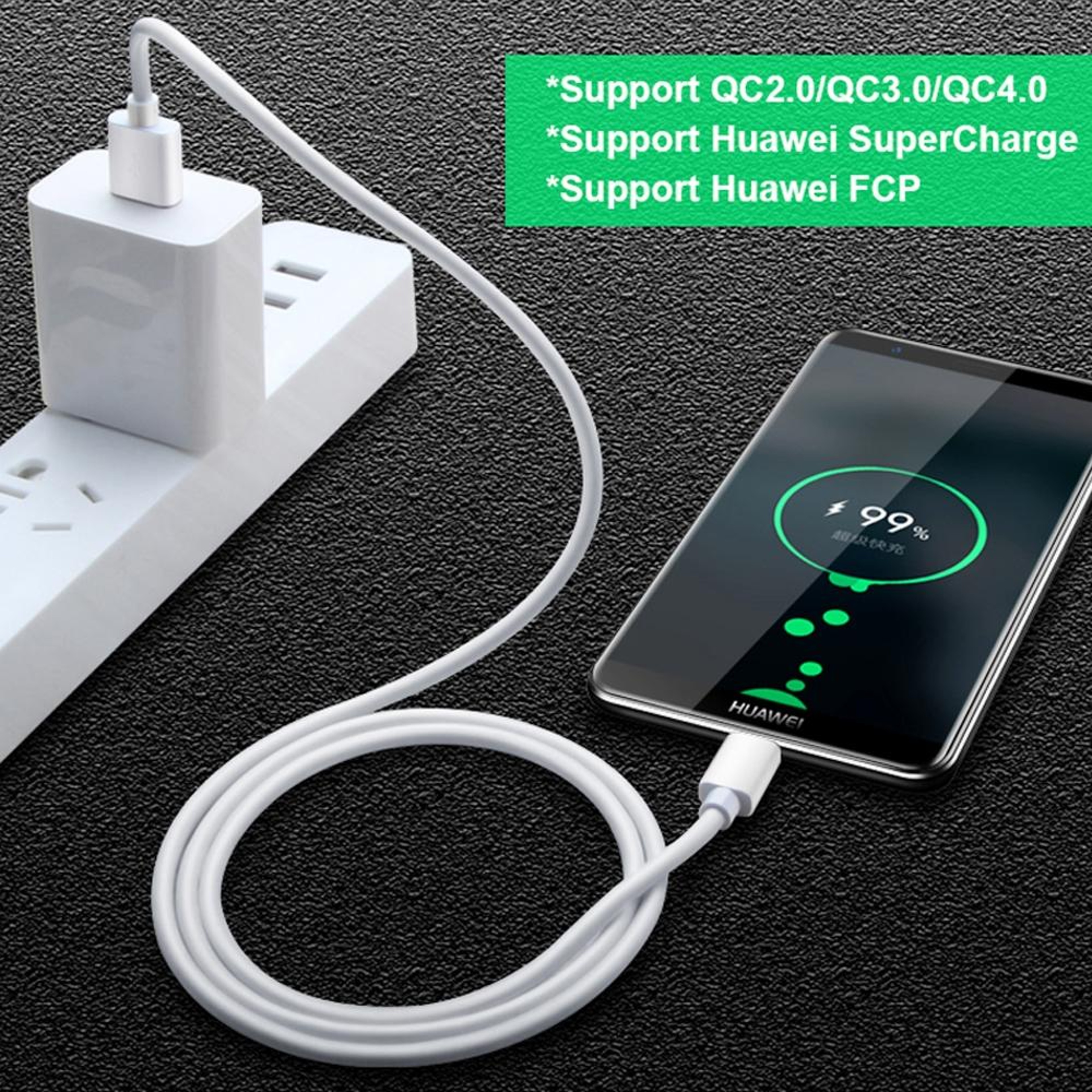 Mini QC 30 Charger 18W USB Wall Charger For Phones  Tablets Universal Fast Charging US Plug 2
