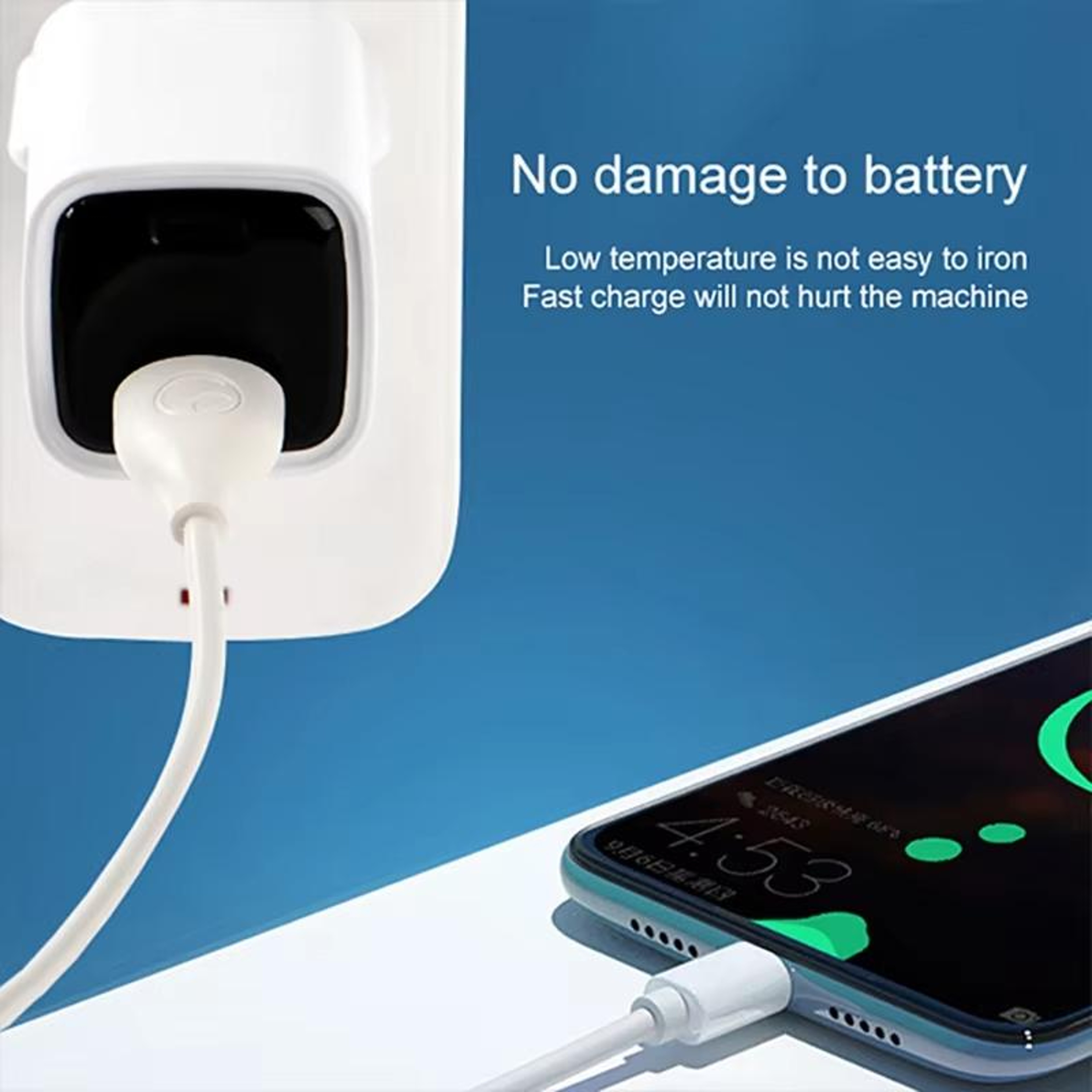 CYKE K02 30W USB C Charger PD Fast Charger Dual Port Wall Charger With Digital Display 8