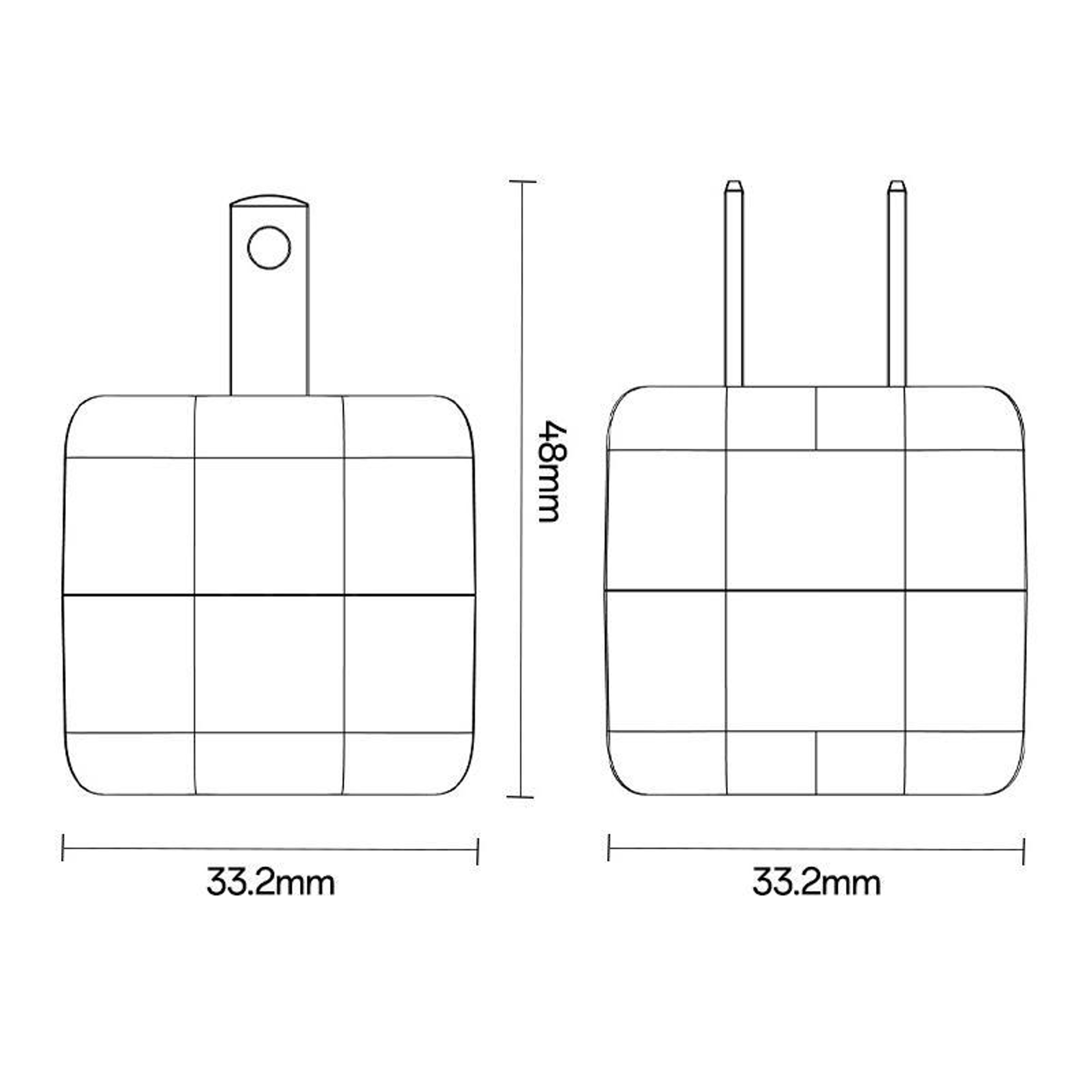 Yesido YC16U 35W USBC Charger GaN PD Wall Charger Compact Mini Fast Charging Adapter US Plug 1