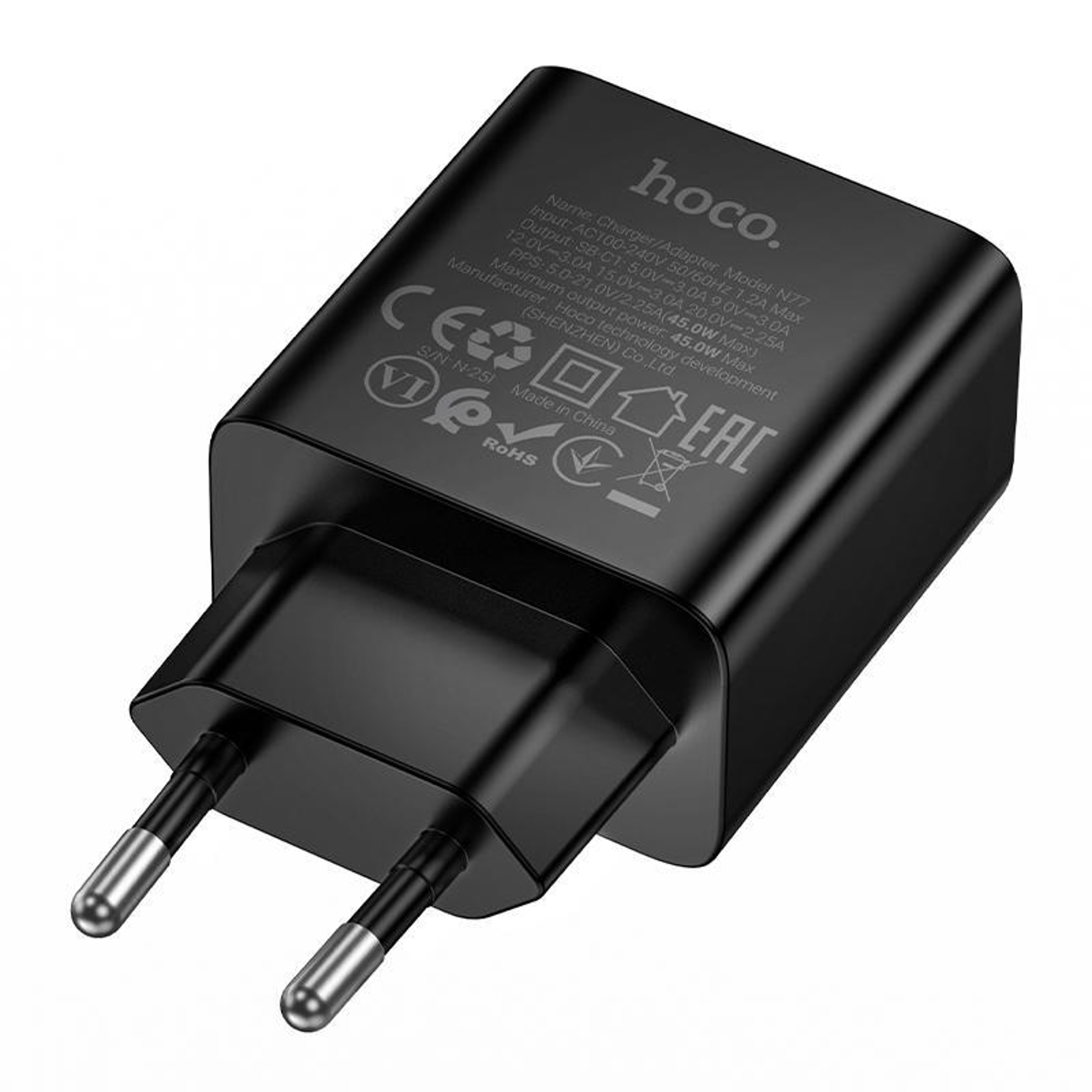 Hoco N77 Star 45W USBC Charger PD Fast Charging Type C Wall Adapter 4