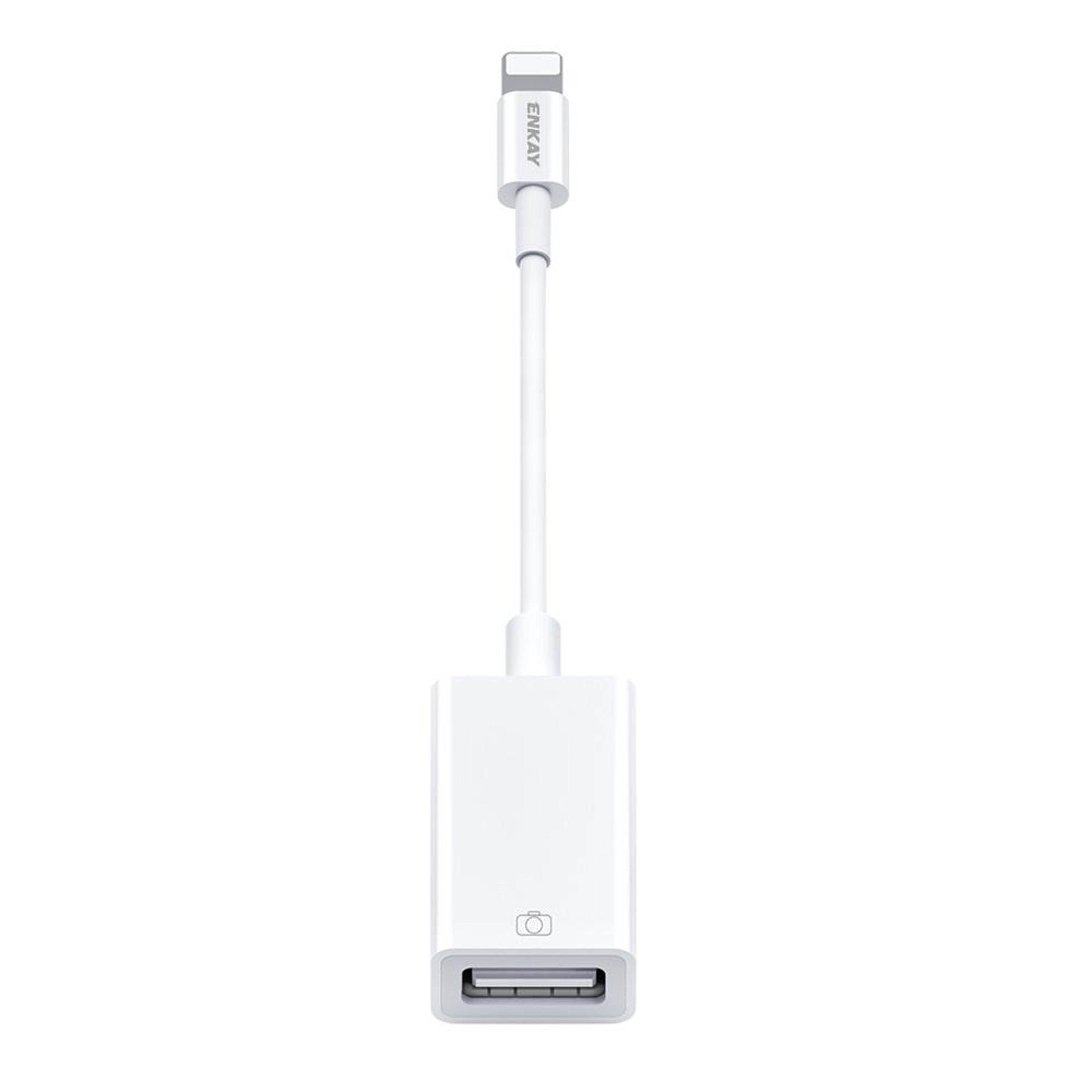 ENKAY Lightning To USB OTG Adapter USB Camera Adapter For IPhone IPad USB 30 Data Transfer Cable 7