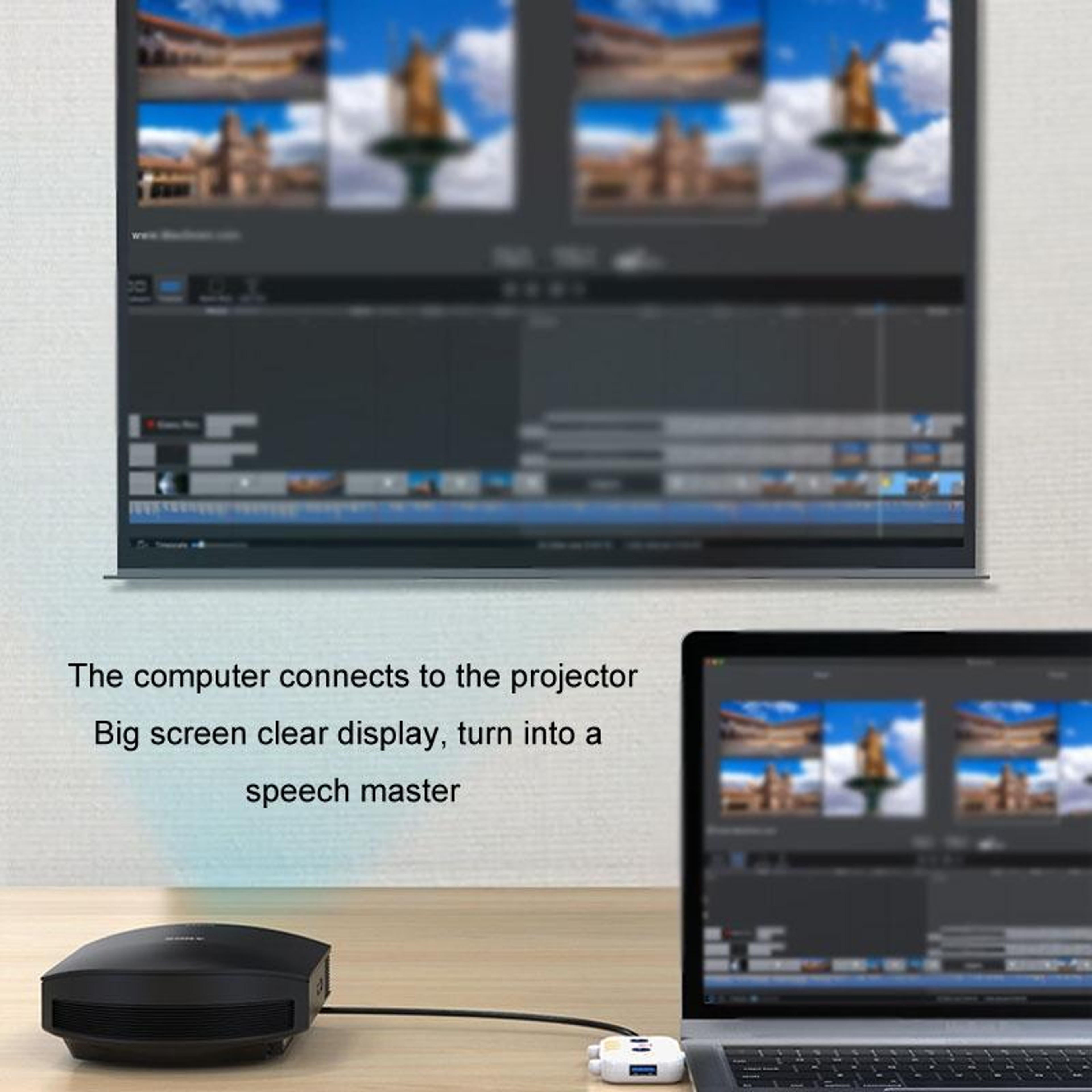 3 In 1 USB C Hub With 4K HDMI PD Charging And USB 30 Docking Station For IPad Phone Laptop 5