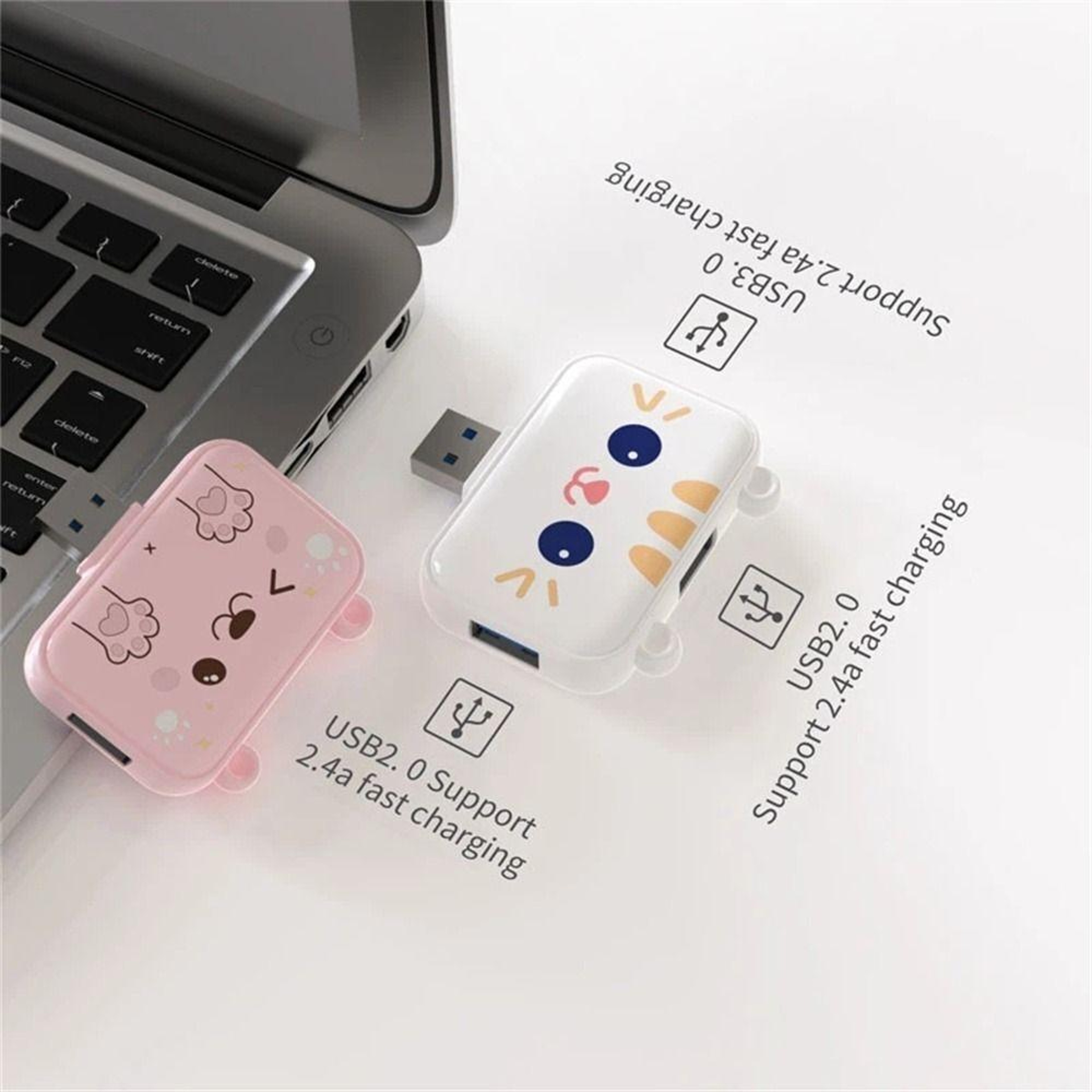 3 In 1 USB C Hub With 4K HDMI PD Charging And USB 30 Docking Station For IPad Phone Laptop 7
