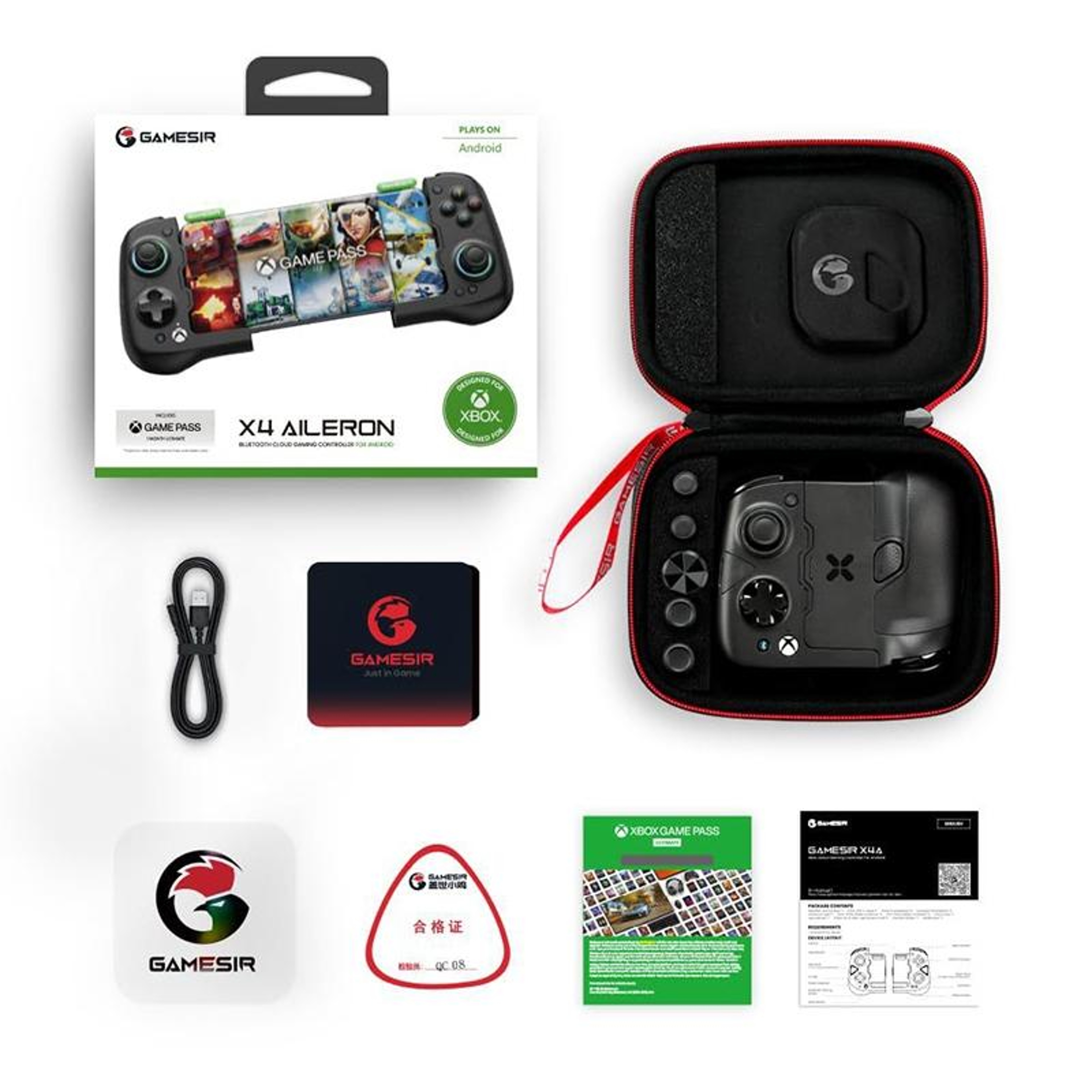 GameSir X4 Aileron Bluetooth Mobile Game Controller for Android with Hall Effect Joysticks for Cloud Gaming – view 9