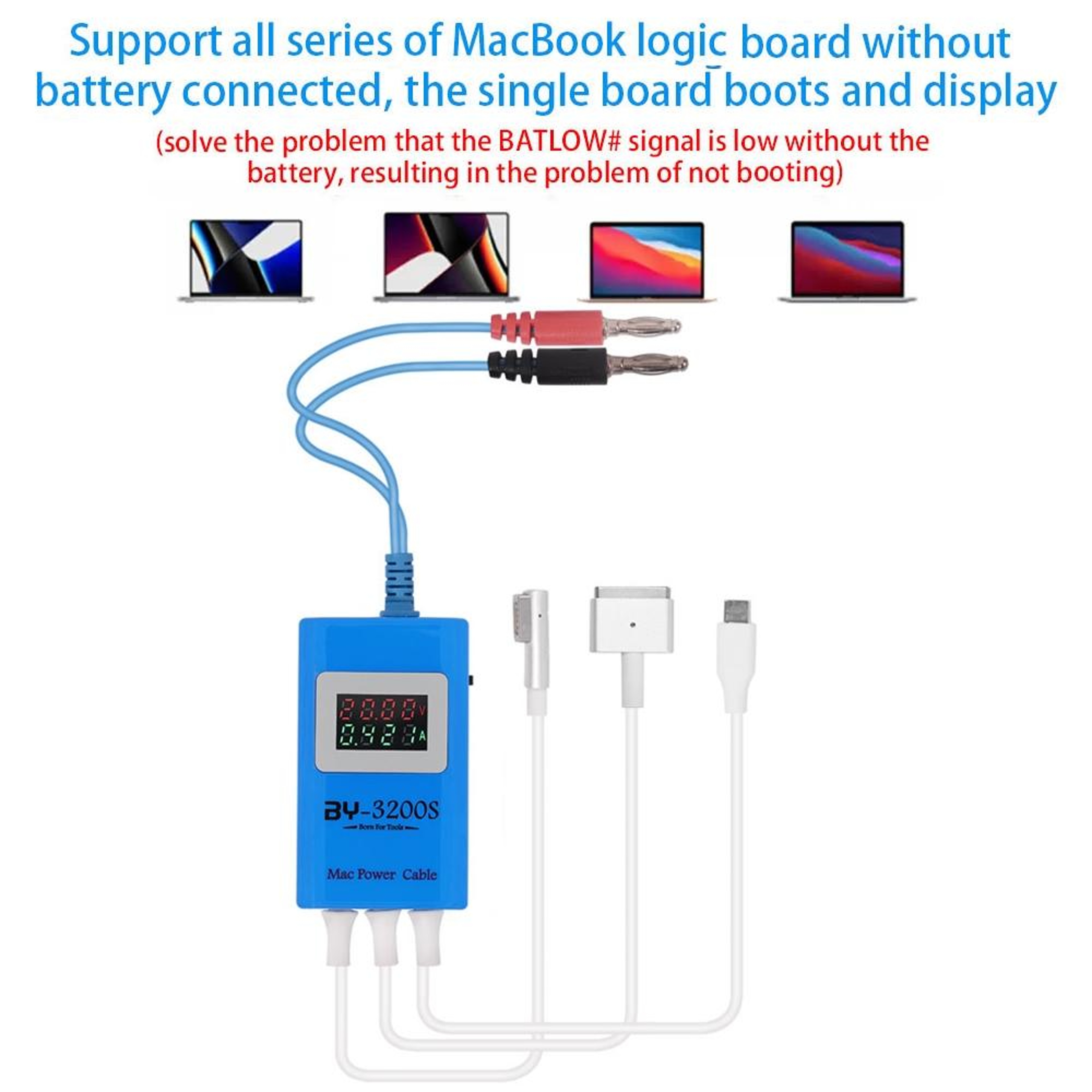 BY-3200S MacBook Boot Cable USB-C MacBook Diagnostic Tool for Logic Board Repair 2008-2023 – view 5