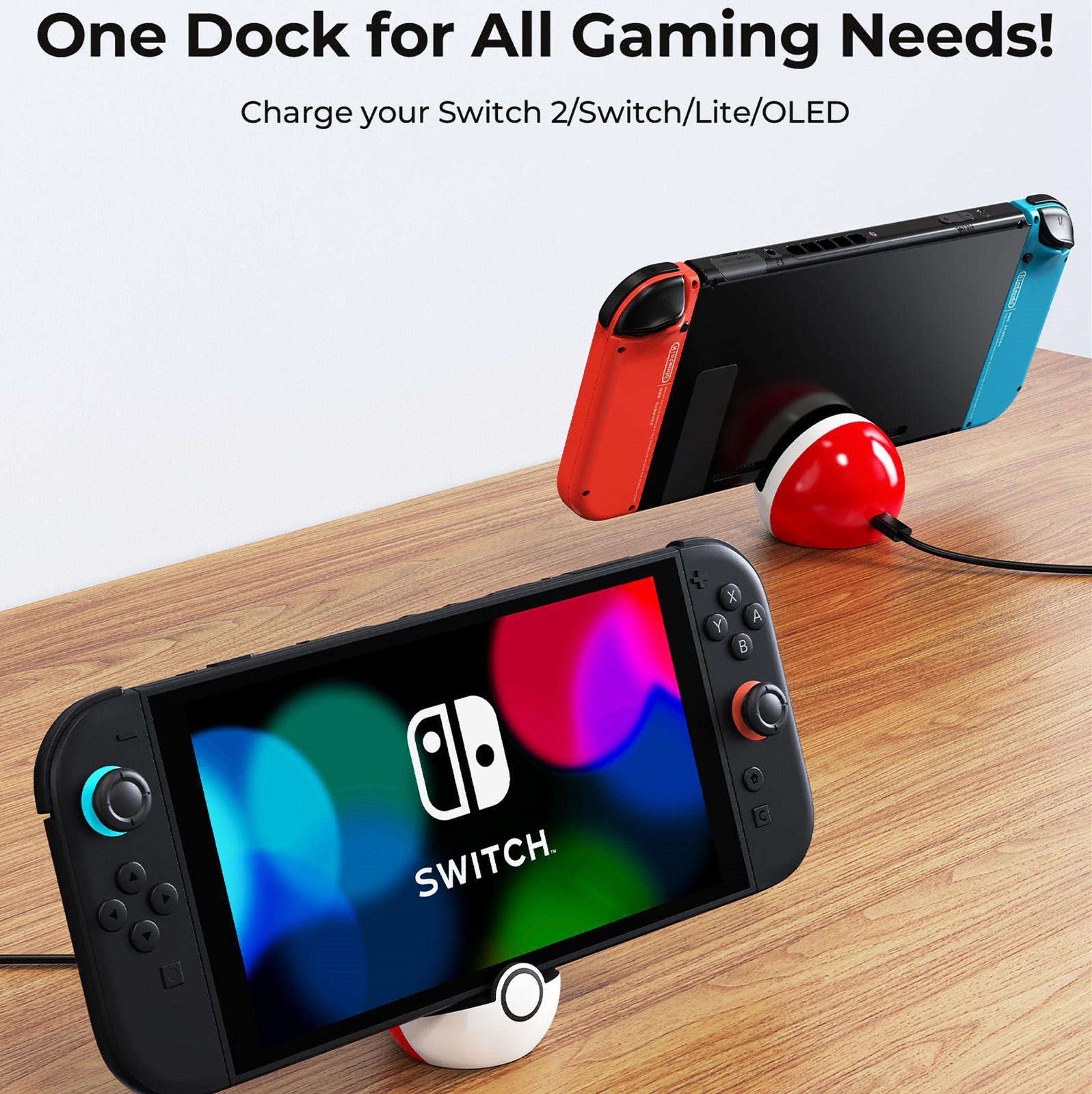Nintendo Switch 2 Charging Dock USB C Charging Stand For Switch OLED Switch Lite And Nintendo Switc 6