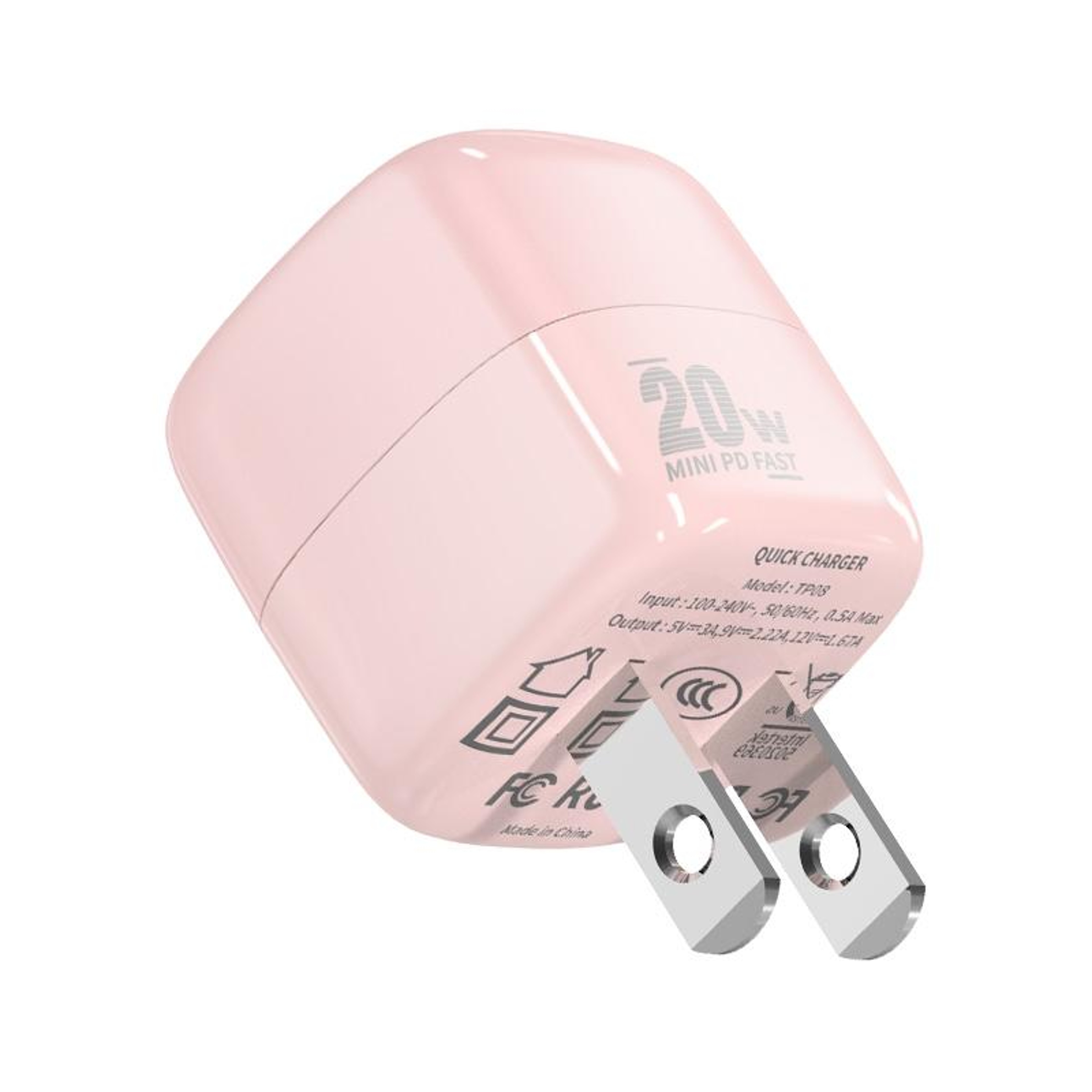 ENKAY APQ-011 20W USB-C Charger PD Fast Wall Charger Compact Type-C Travel Adapter US Plug – view 5