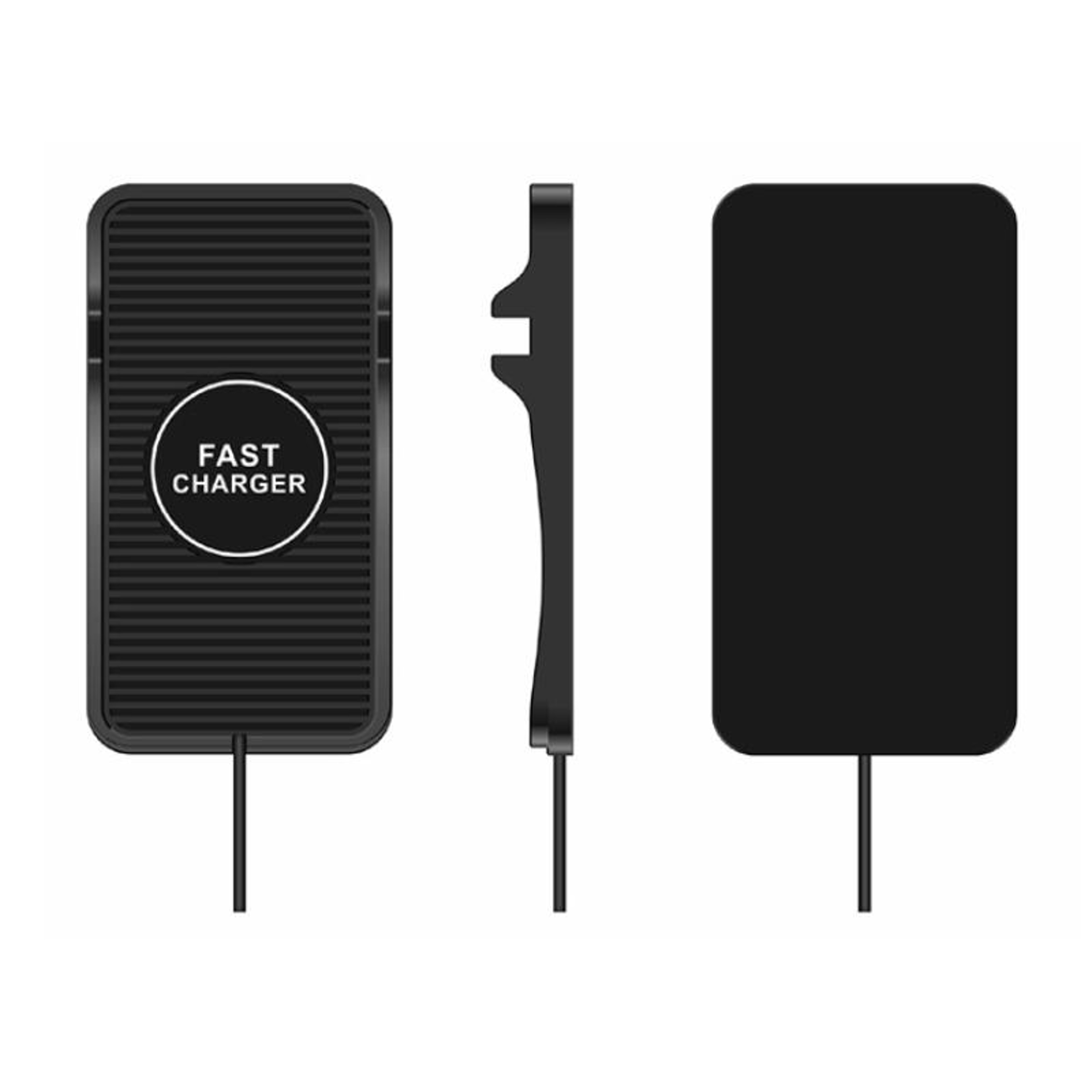 15W Car Wireless Charger Silicone Qi Charging Pad For IPhone Samsung And Android Type C 2