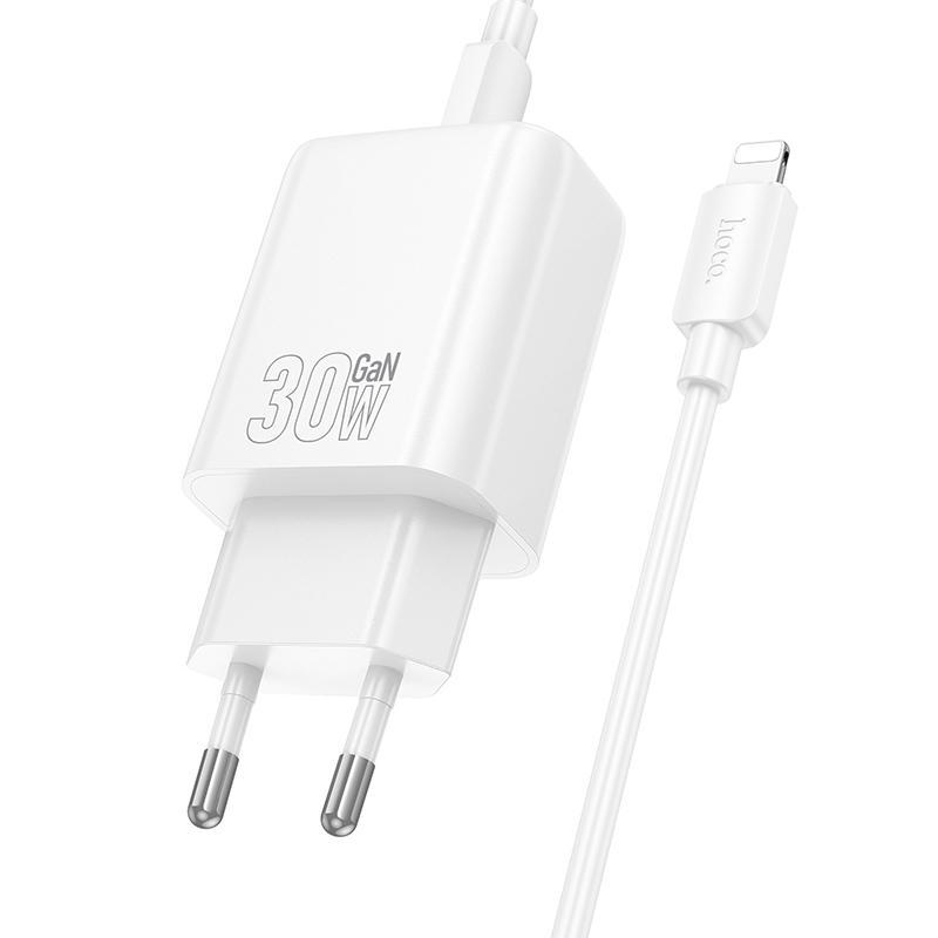 hoco N62 30W USB C Charger with USB C to Lightning Cable Fast PD Wall Charger Set – view 2