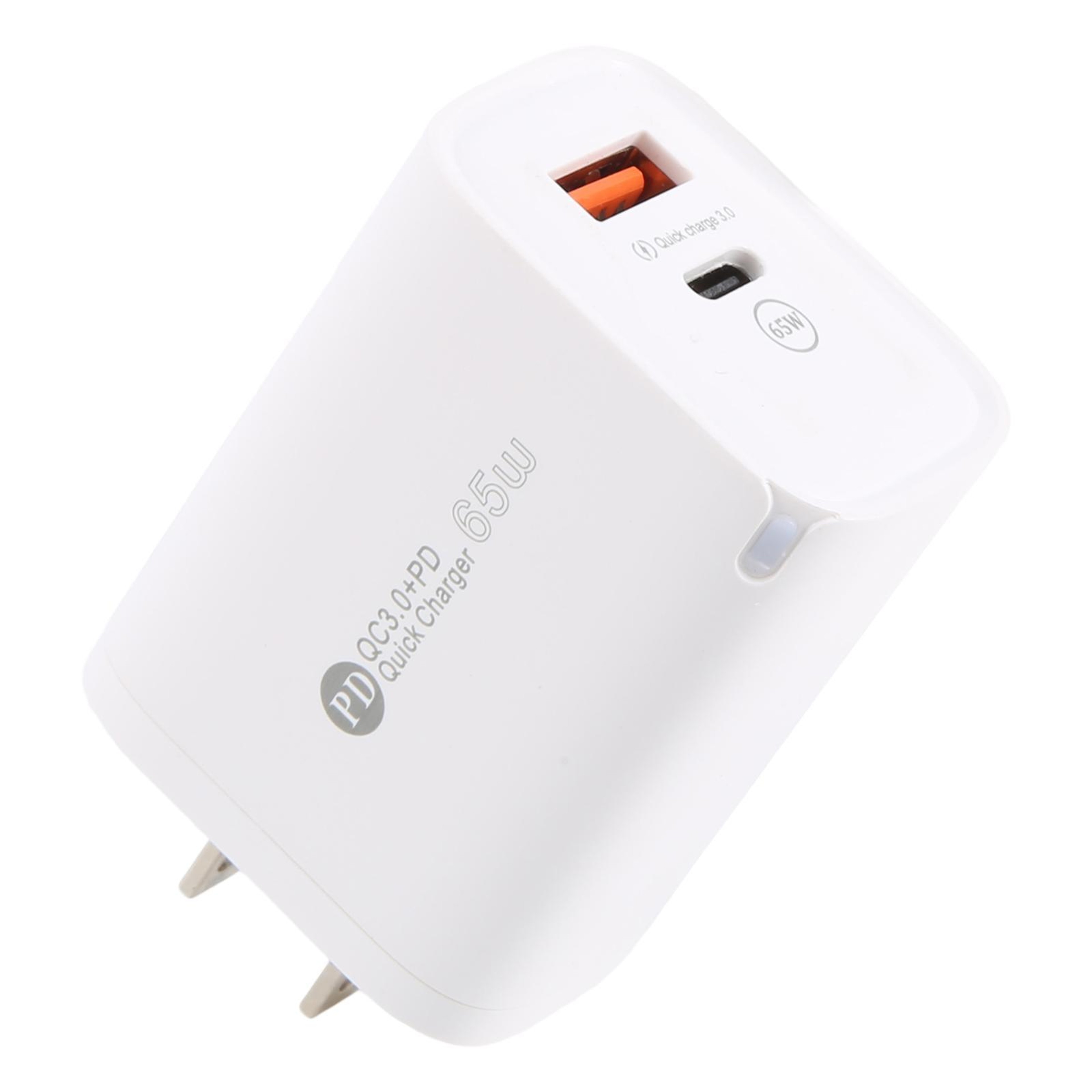 ARPD12 65W USB C Charger Dual Port PD Fast Charger USB Wall Adapter US Plug 5