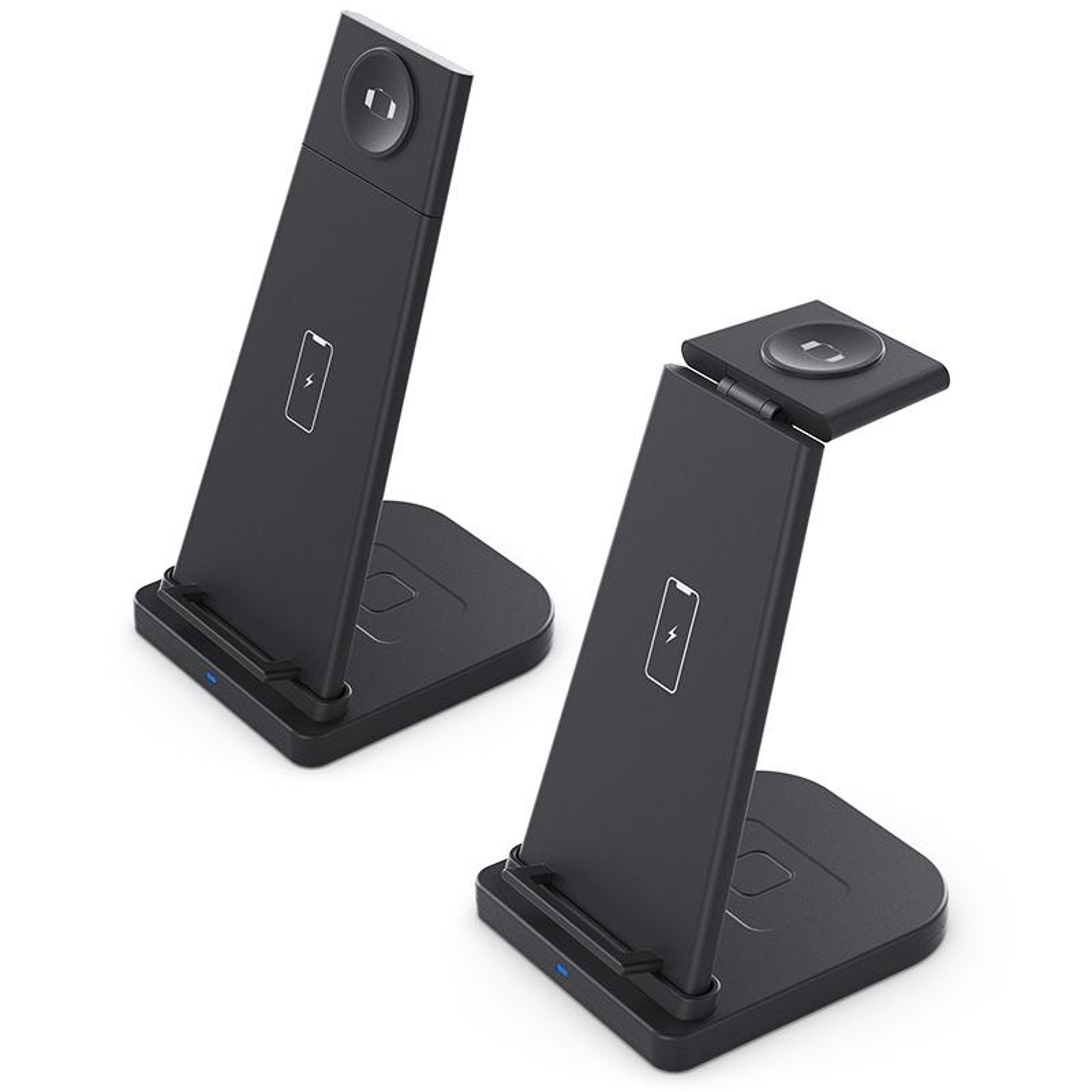 3 in 1 Wireless Charging Station Fast Wireless Charger Stand for Phone Apple Watch AirPods – view 2
