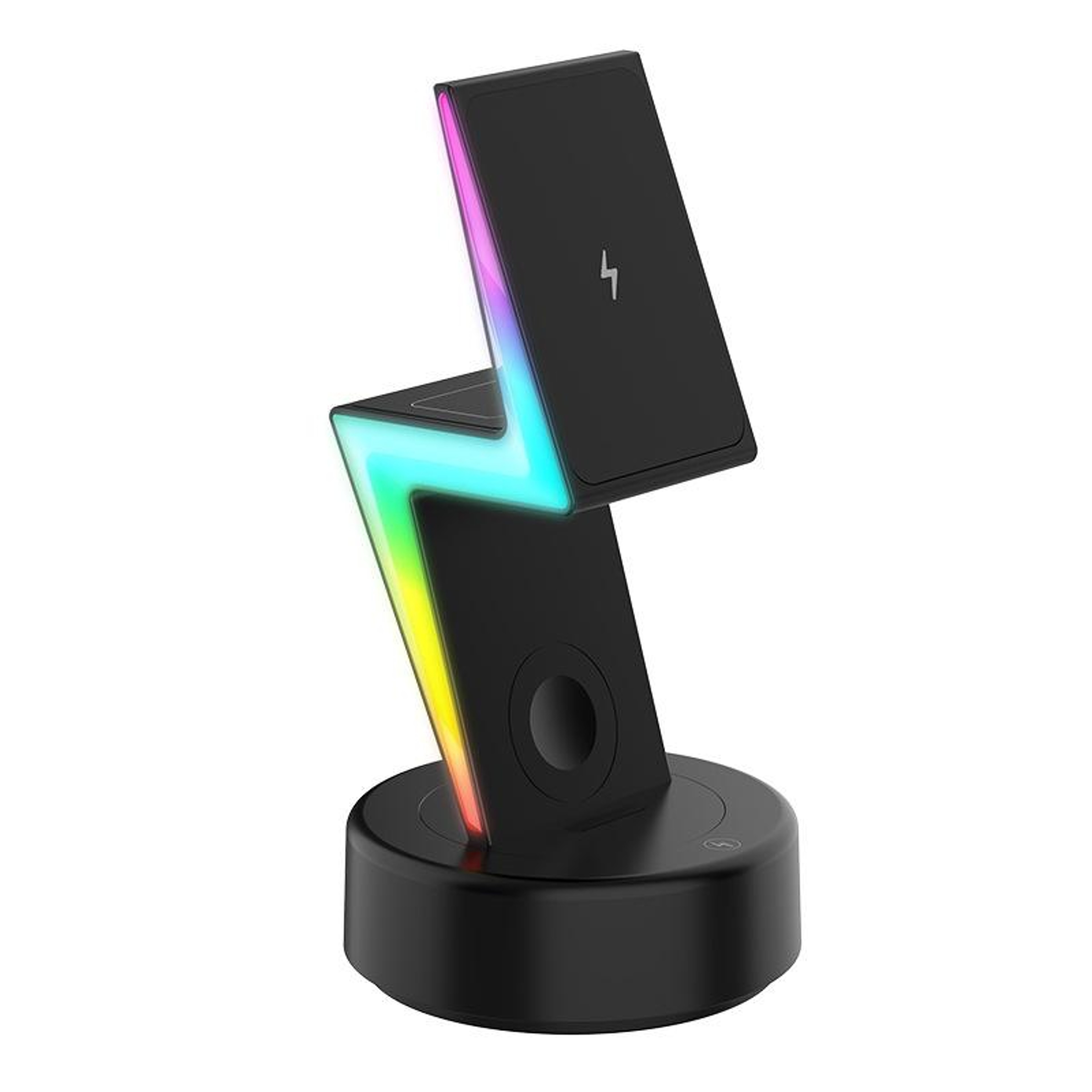 MagSafe 3 In 1 Wireless Charger Magnetic Charging Station with RGB Light for iPhone Apple Watch AirPods – view 1