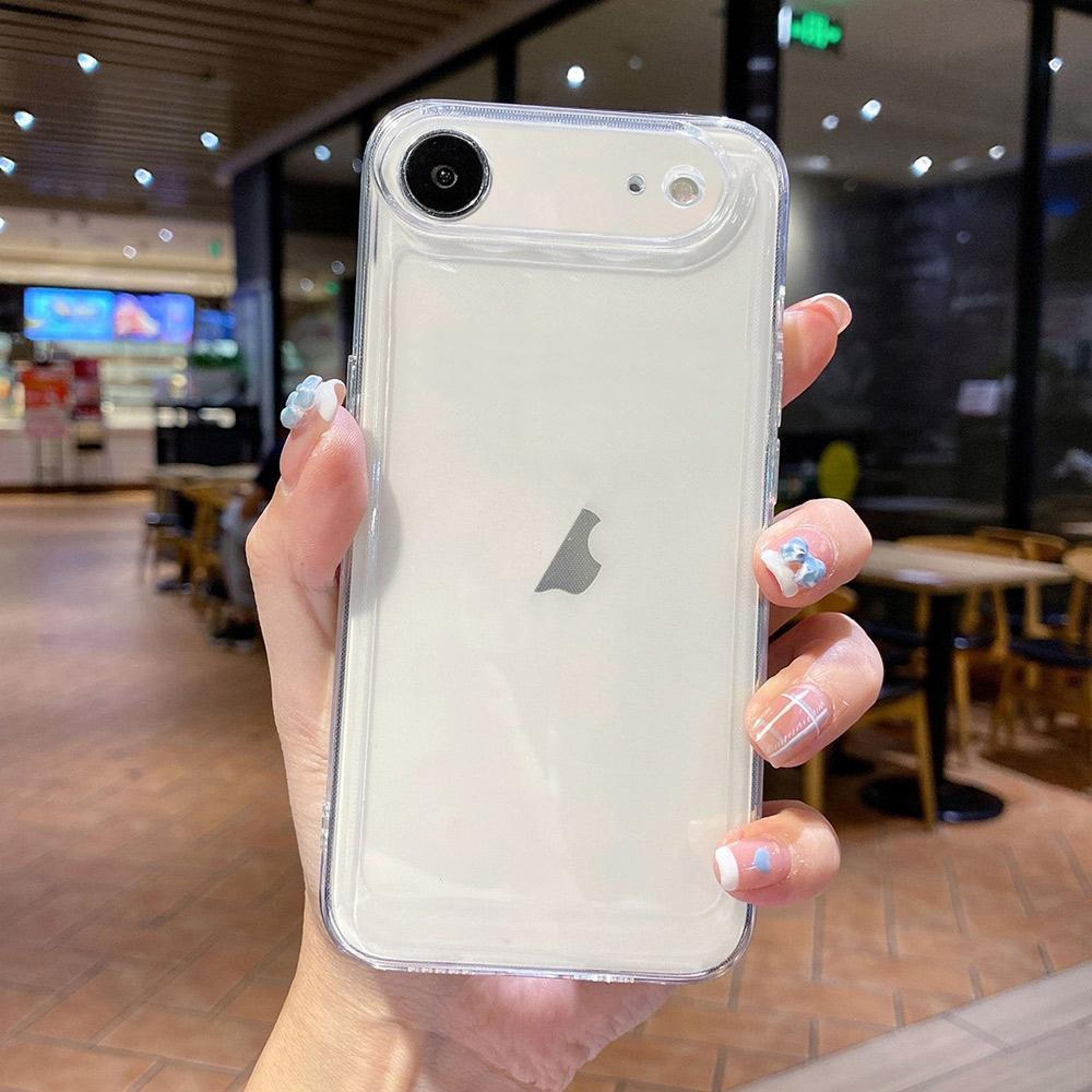 iPhone Air Clear TPU Case Slim Shockproof Phone Case with Transparent Protective Cover – view 1