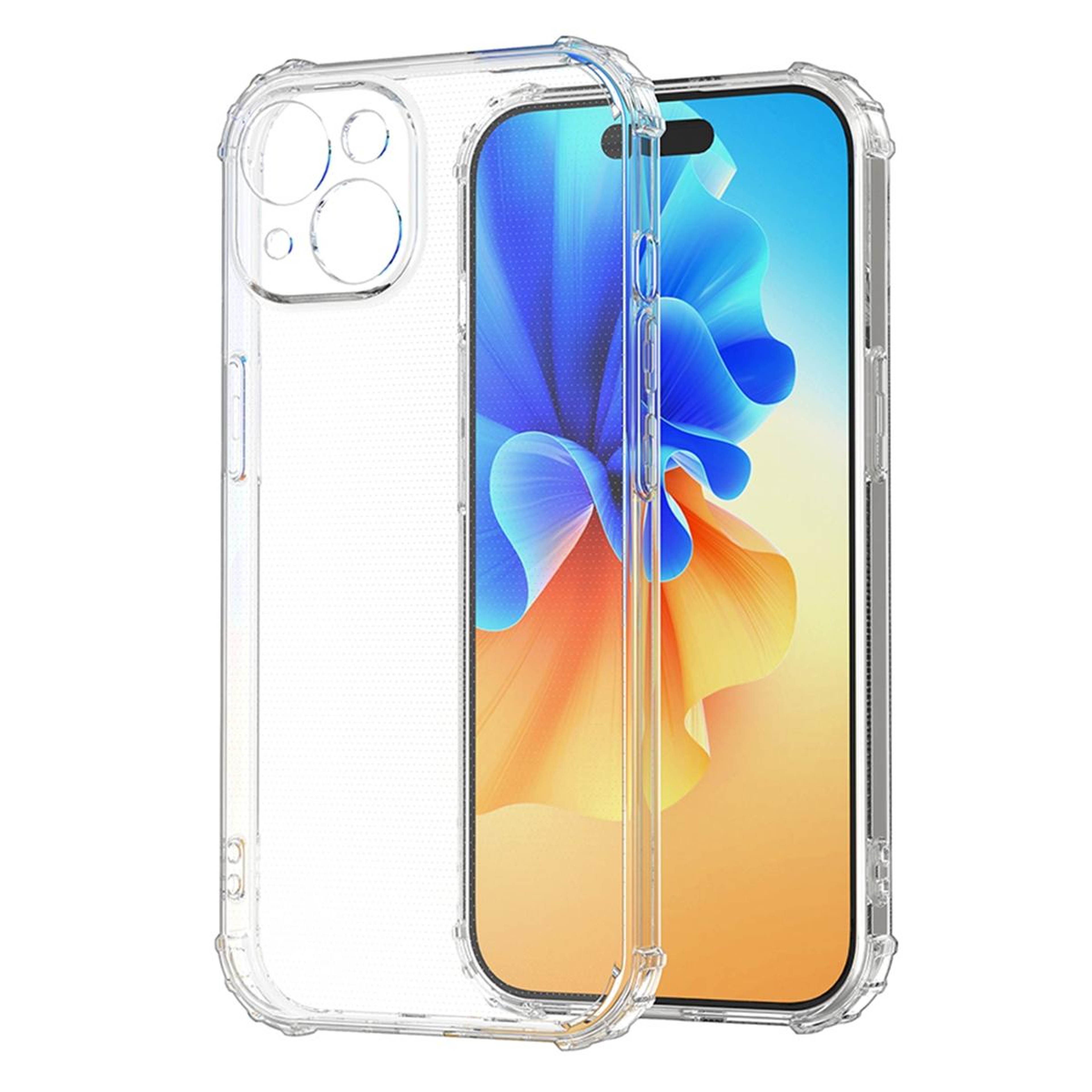 iPhone 15 Clear Case Shockproof TPU Protective Transparent Slim Cover – view 5