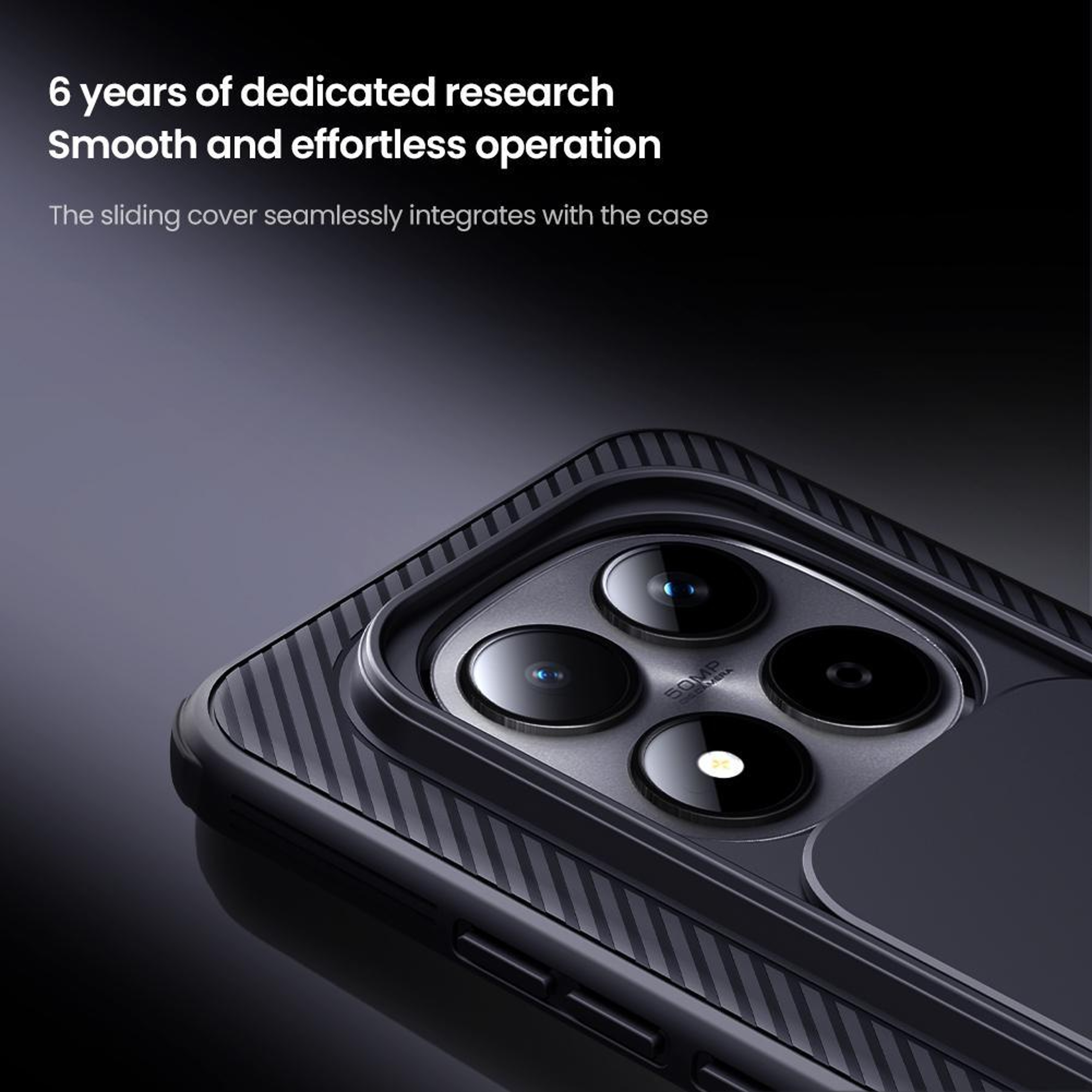 NILLKIN CamShield Pro Redmi Note 15 Pro+ Case Protective Camera Slide Phone Case Black – view 5