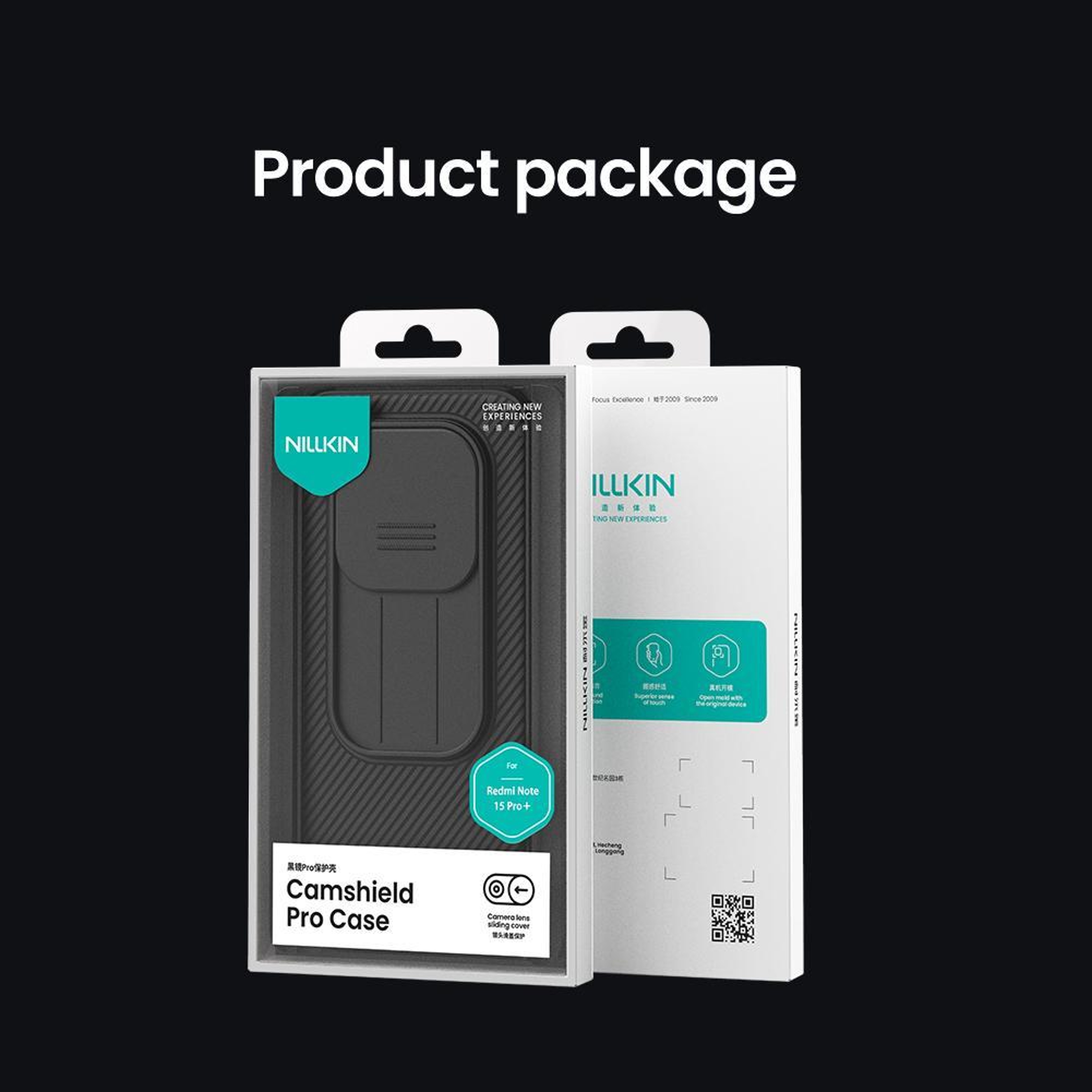 NILLKIN CamShield Pro Redmi Note 15 Pro+ Case Protective Camera Slide Phone Case Black – view 9