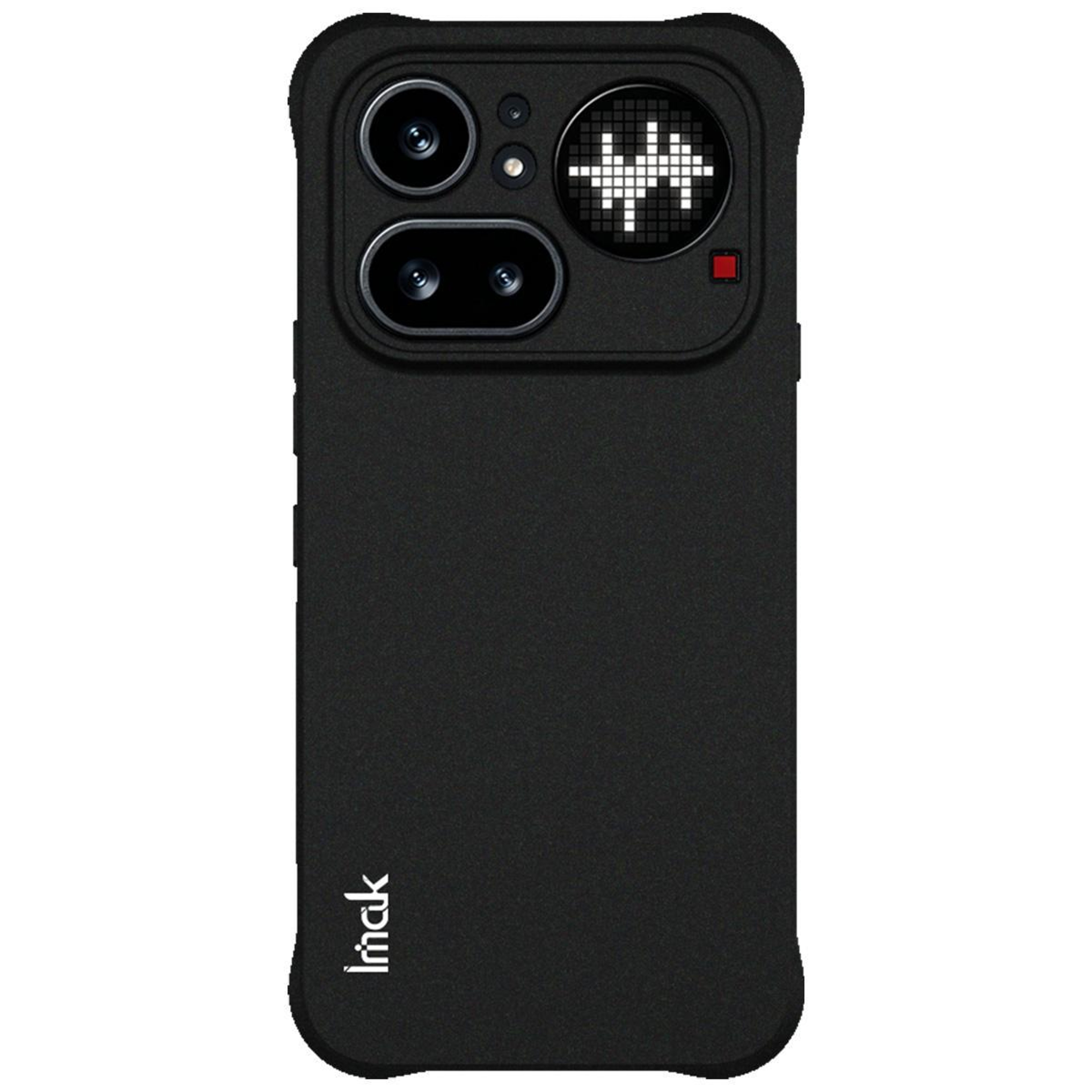 imak Nothing Phone 4a Pro Case Shockproof TPU Phone Case Matte Black Protective Cover – view 2