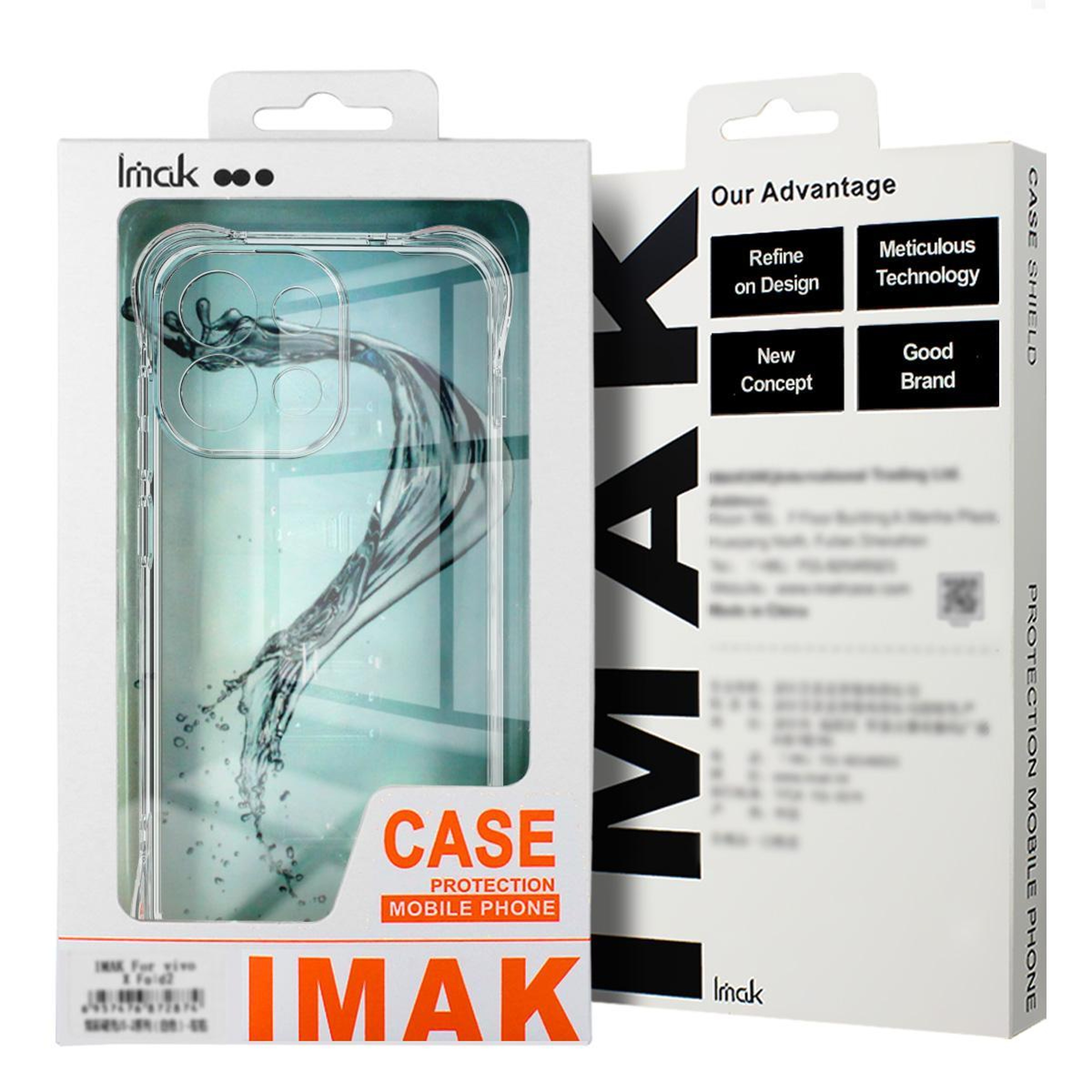 IMAK Nothing Phone 3a Lite Case Clear Shockproof TPU Case with Airbag Drop Protection – view 7