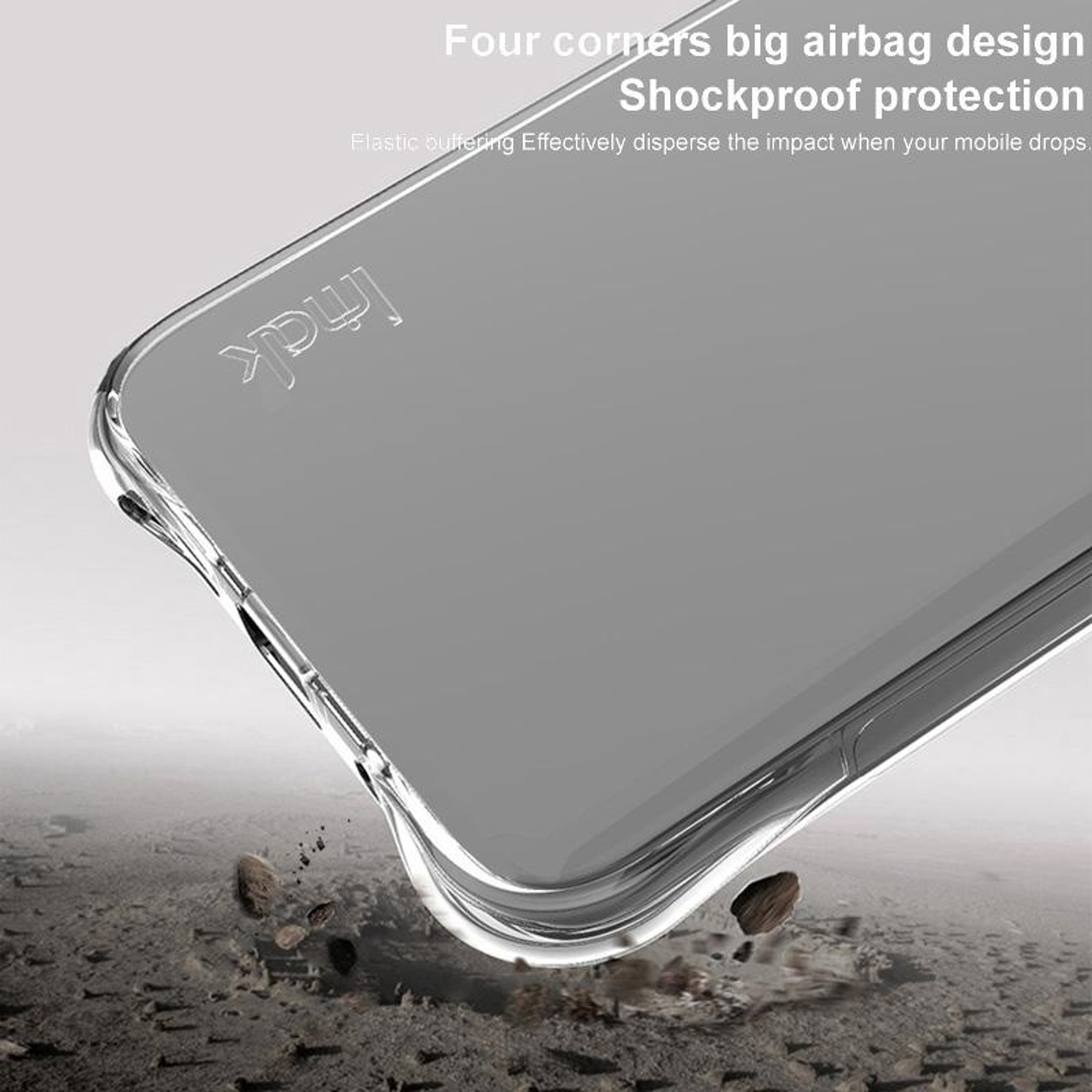 IMAK Nothing CMF Phone 1 Case Clear Shockproof TPU Case With Airbag Drop Protection 2
