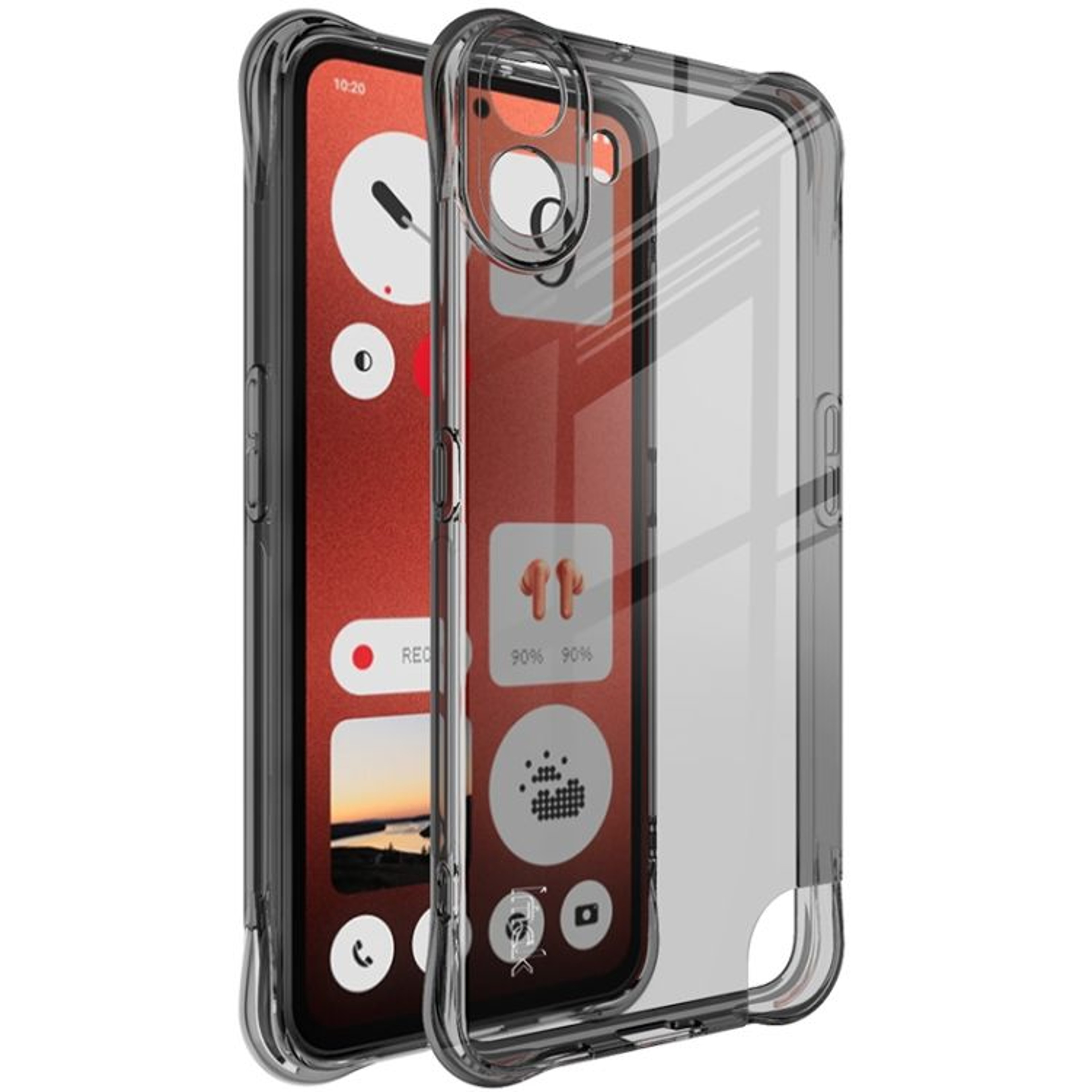 IMAK Nothing CMF Phone 1 Case Clear Shockproof TPU Case With Airbag Drop Protection 9
