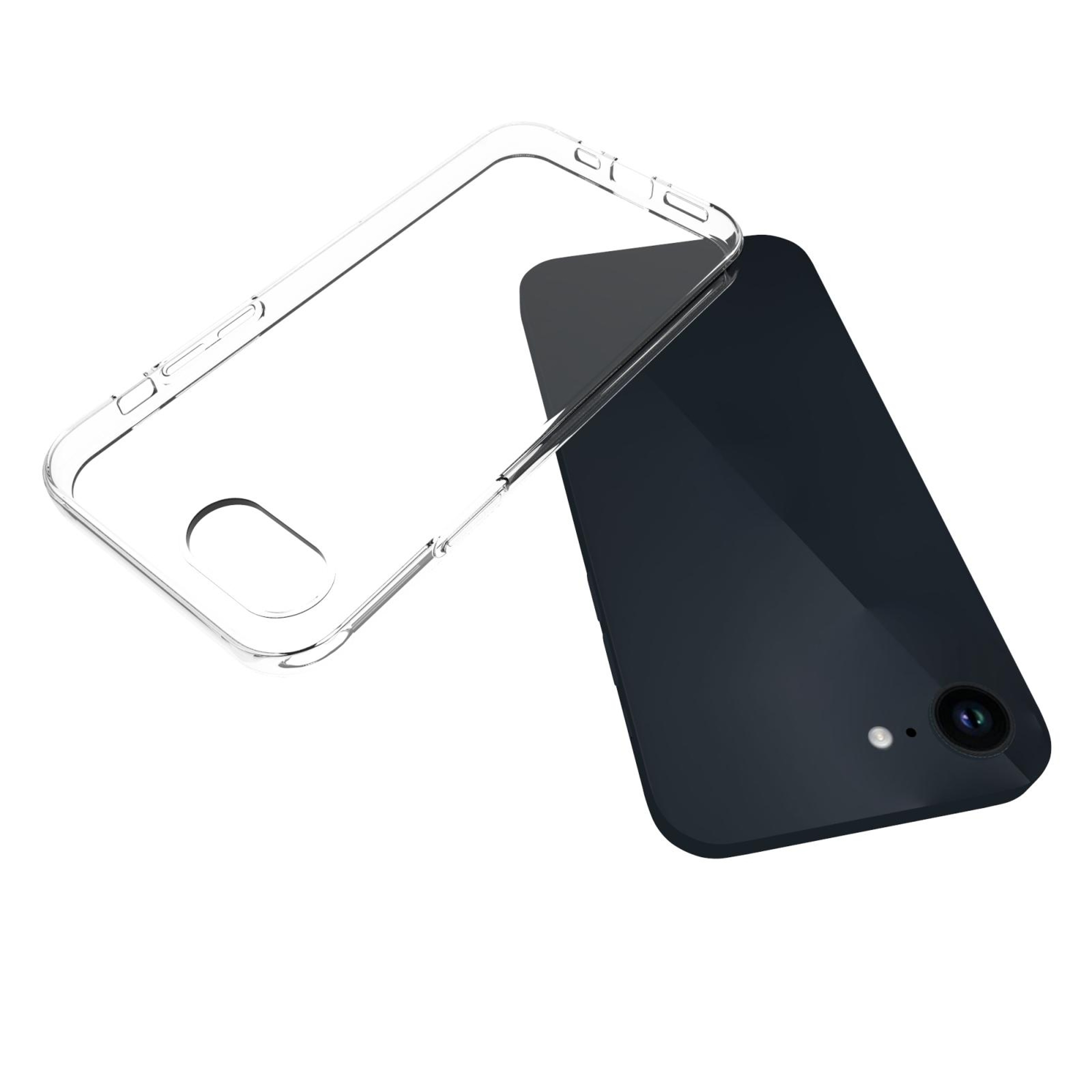 Crystal Clear iPhone 17e 16e TPU Case Slim Protective Transparent Phone Cover – view 3