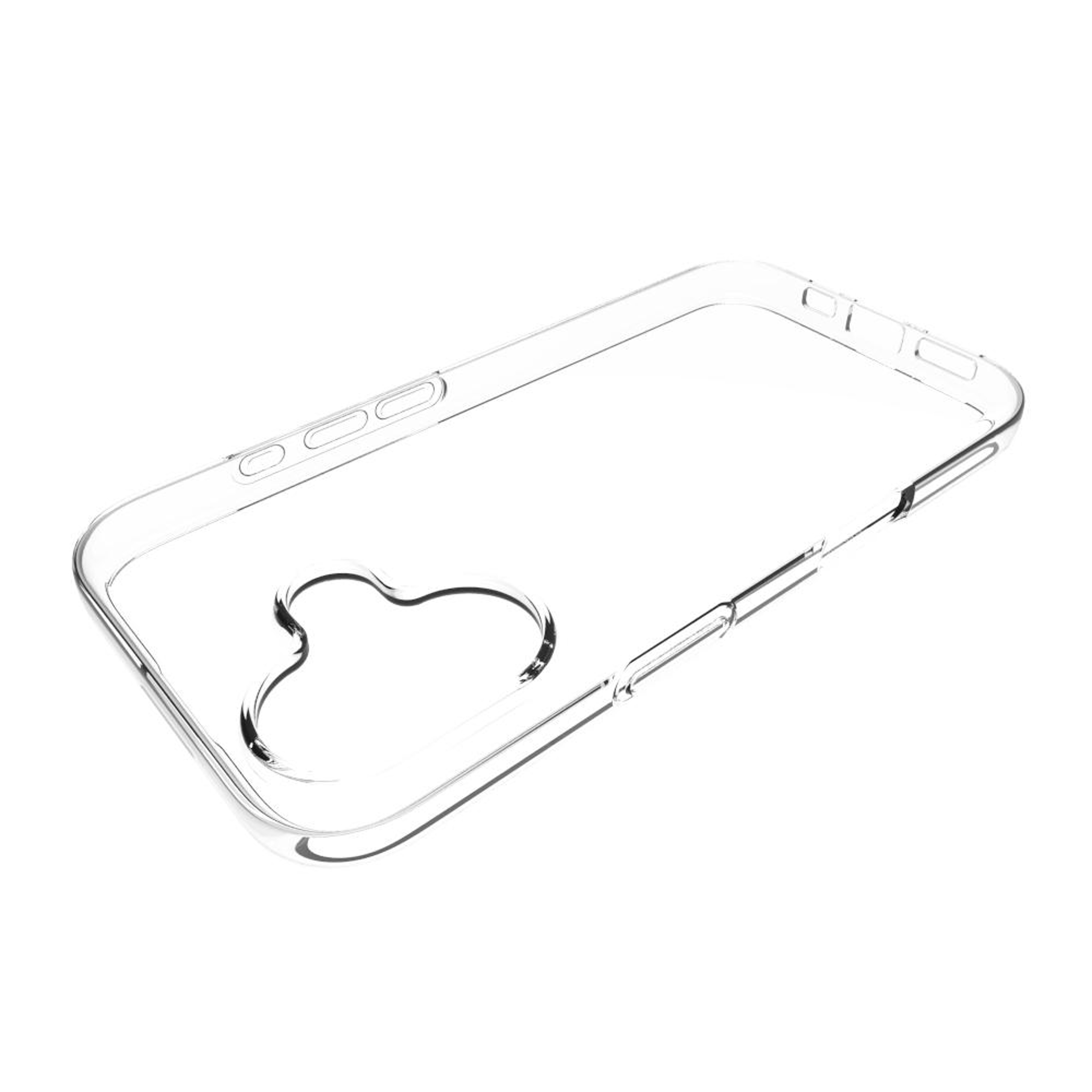 iPhone 16 Clear TPU Case Waterproof Texture Slim Protective Phone Cover – view 4