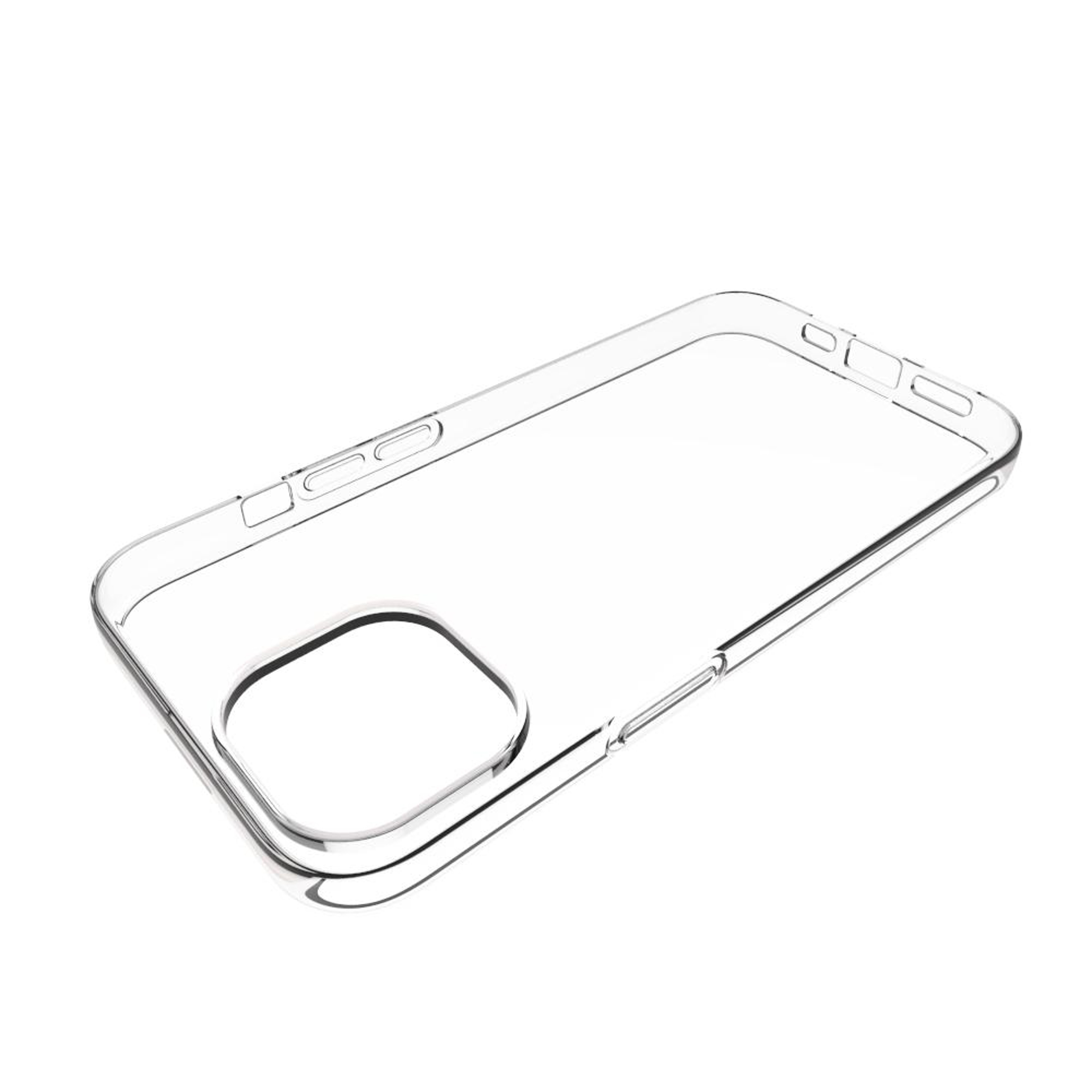 iPhone 15 Plus Clear TPU Phone Case Transparent Shockproof Protective Cover – view 3
