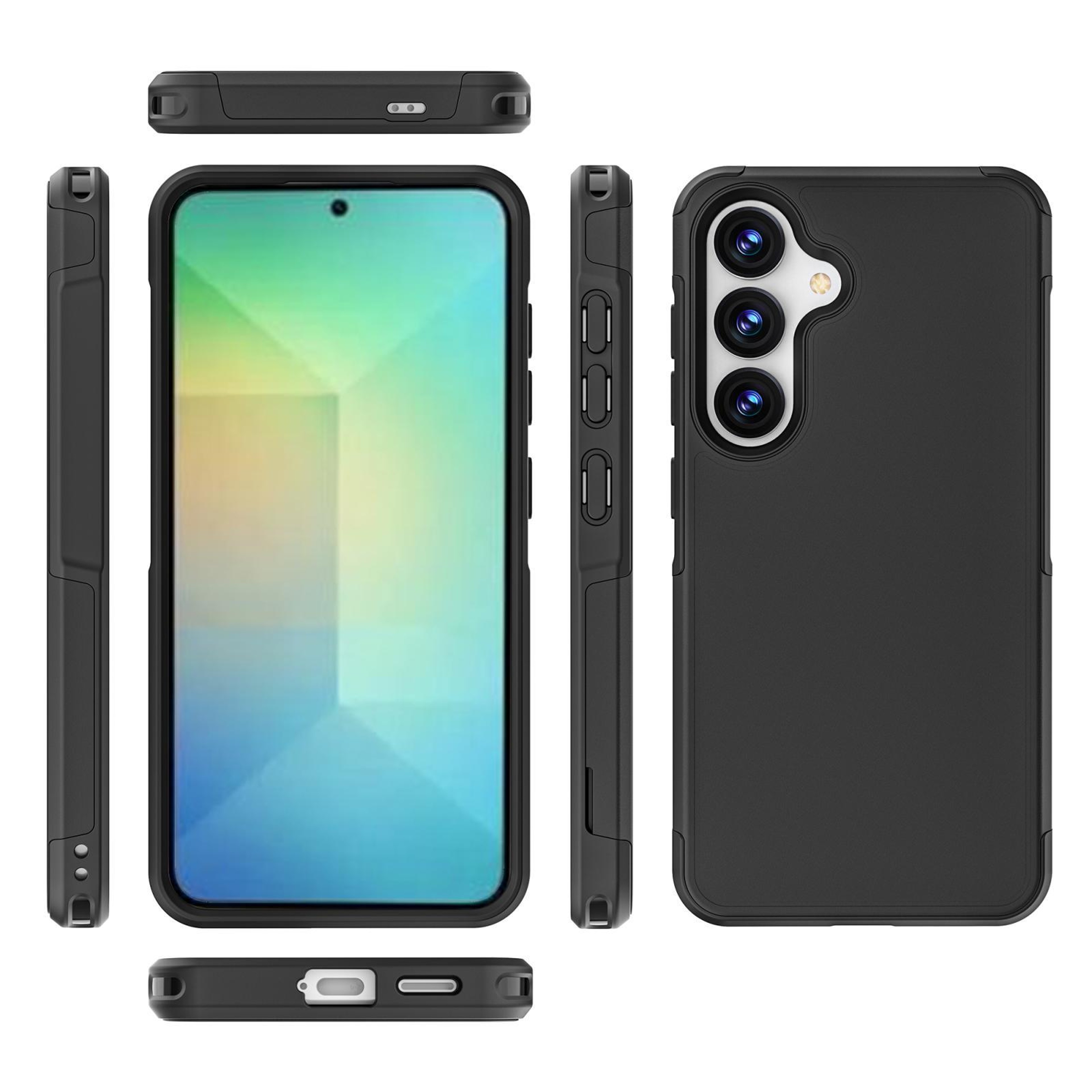 RedPepper Samsung Galaxy S25 Case Rugged Armor Phone Case Shockproof PC TPU Protective Cover – view 2