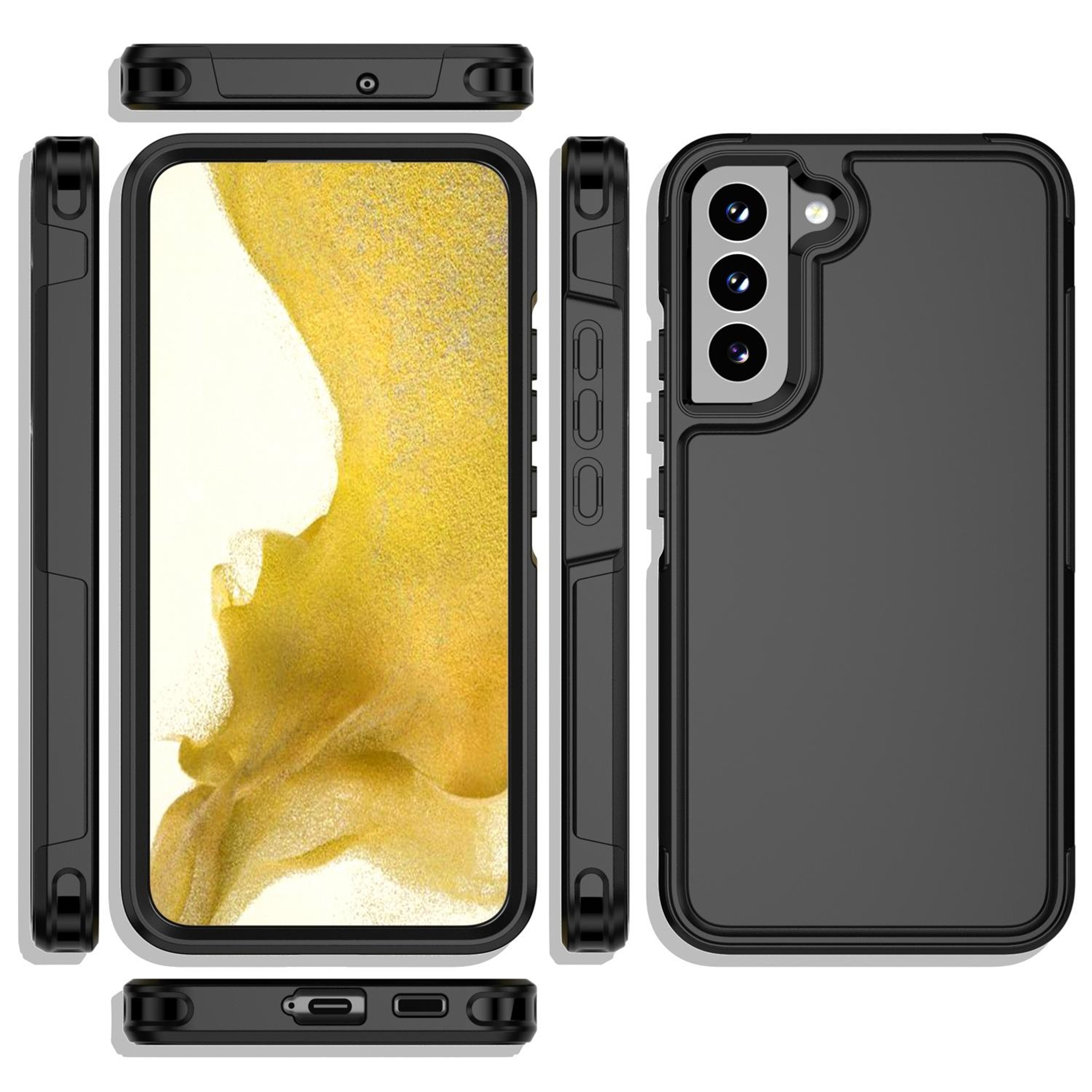 RedPepper Samsung Galaxy S22 Plus Case Rugged Shockproof Phone Case PC TPU Protective Cover – view 2