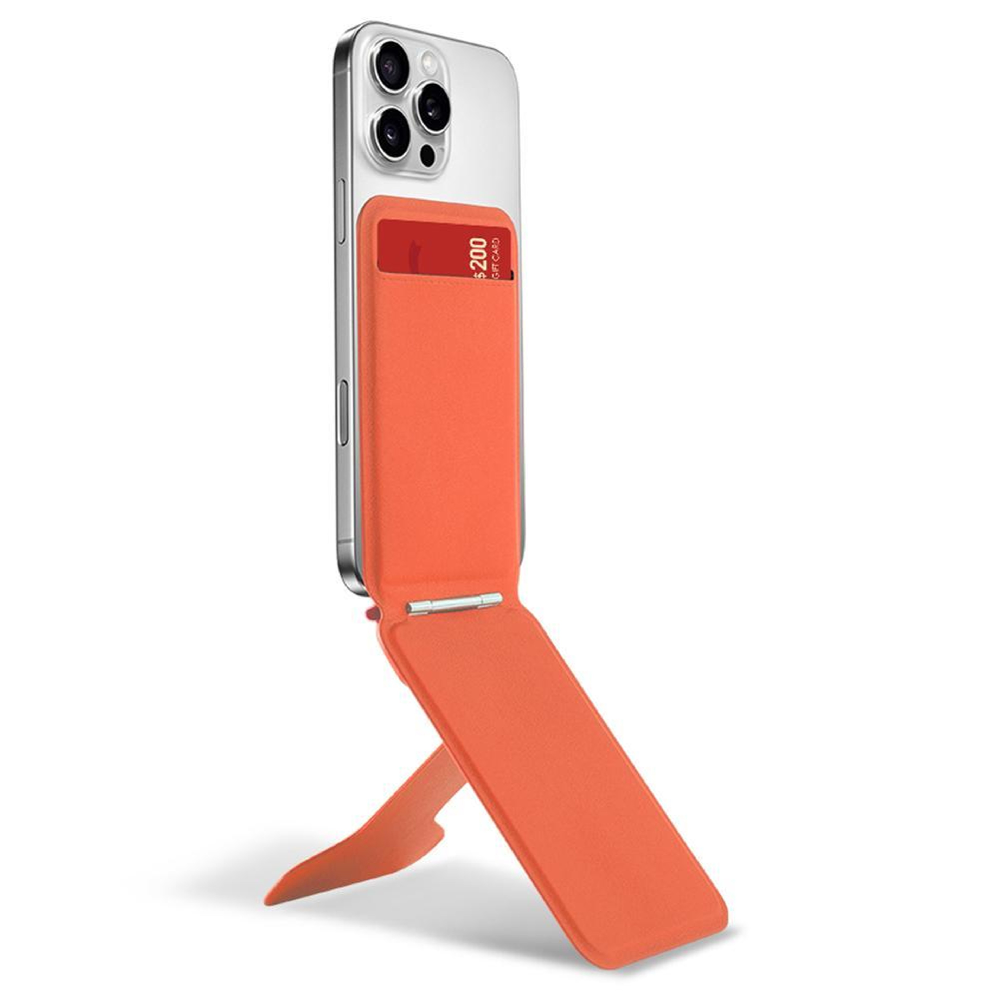 Magnetic Phone Wallet Stand with Adjustable Kickstand and Card Holder – view 6