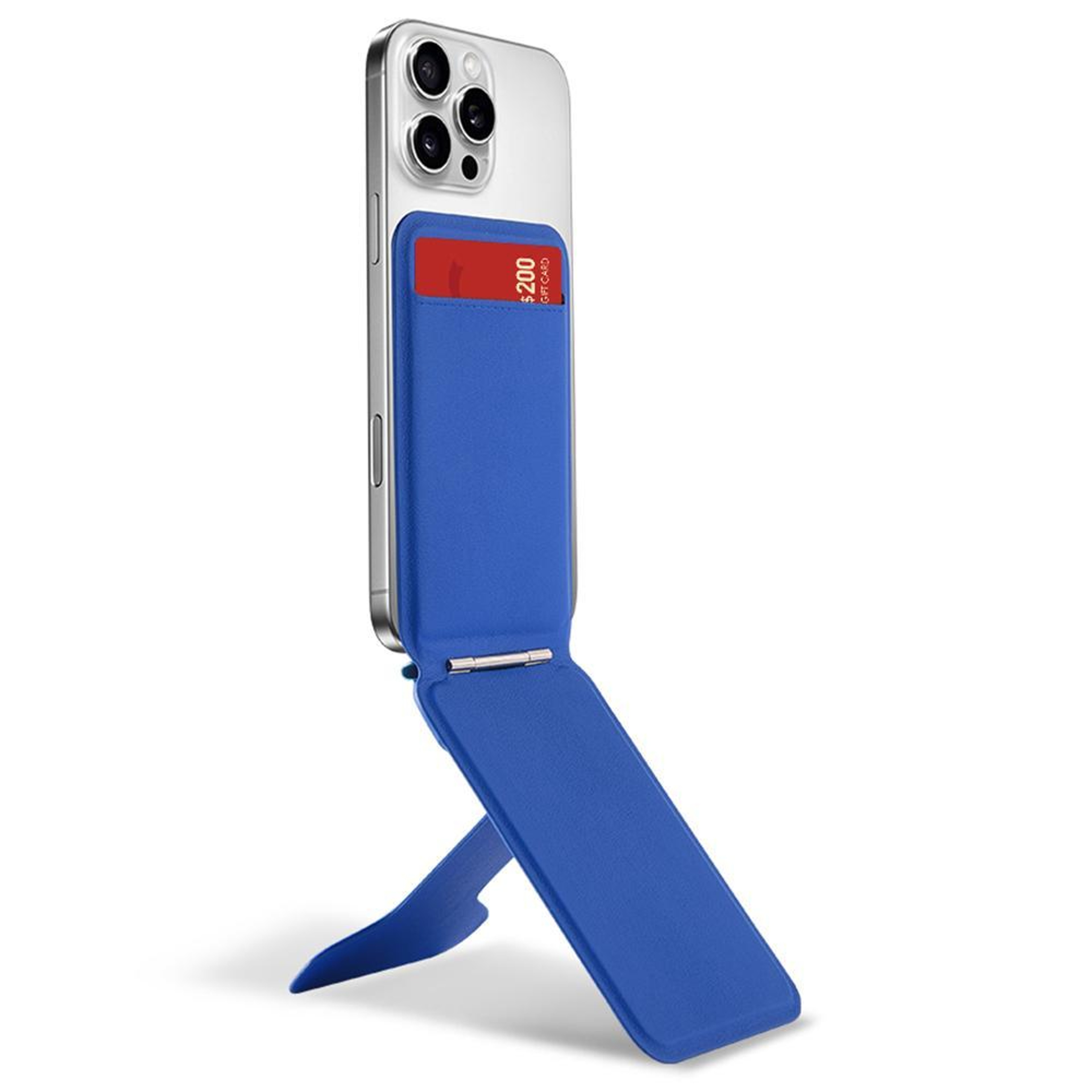 Magnetic Phone Wallet Stand with Adjustable Kickstand and Card Holder – view 8