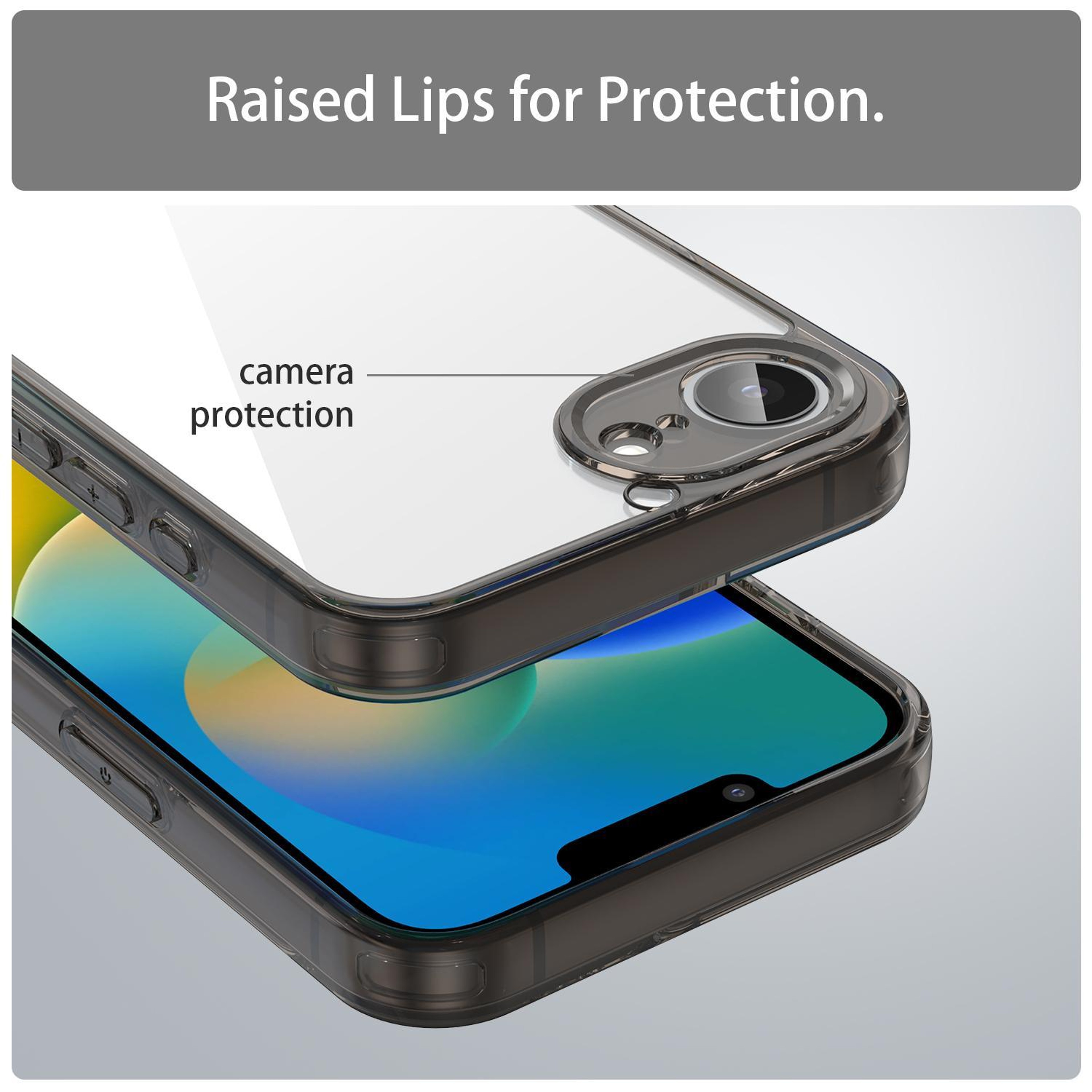 Hybrid IPhone 17e Case Shockproof Protective IPhone 16e Case With Airbag Corners 4