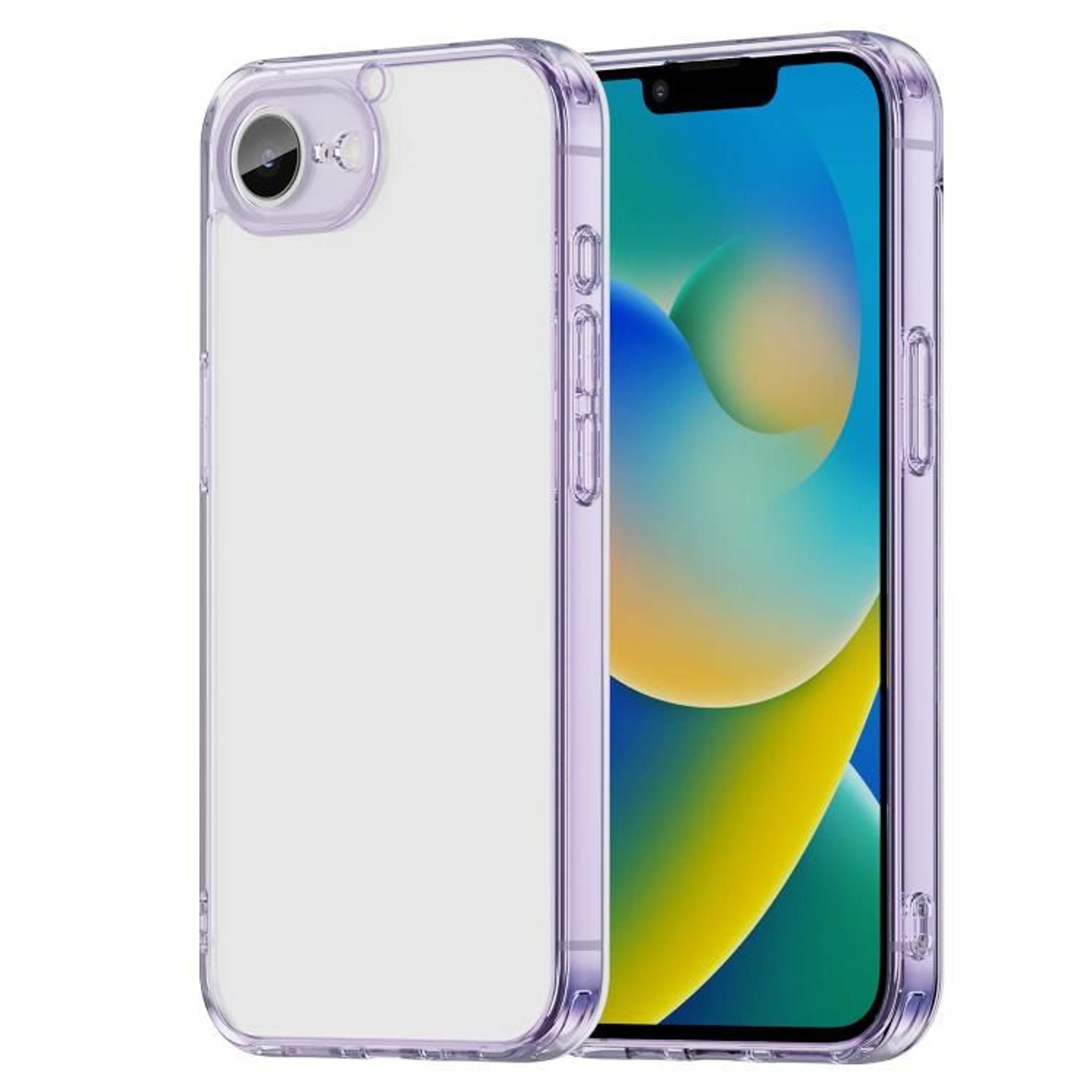 Hybrid IPhone 17e Case Shockproof Protective IPhone 16e Case With Airbag Corners 8