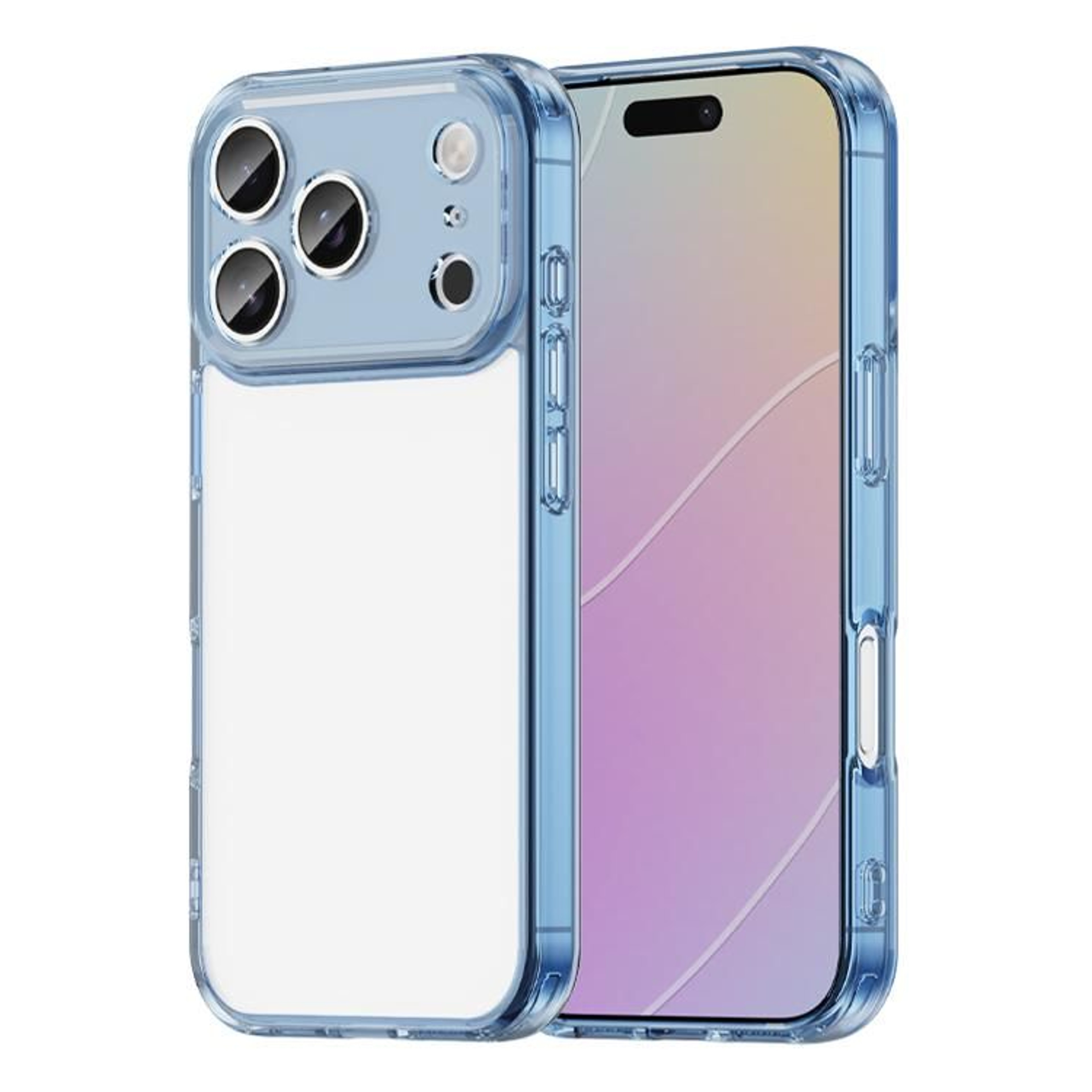 IPhone 17 Pro Shockproof TPU PC Hybrid Case With Airbag Corner Protection 7