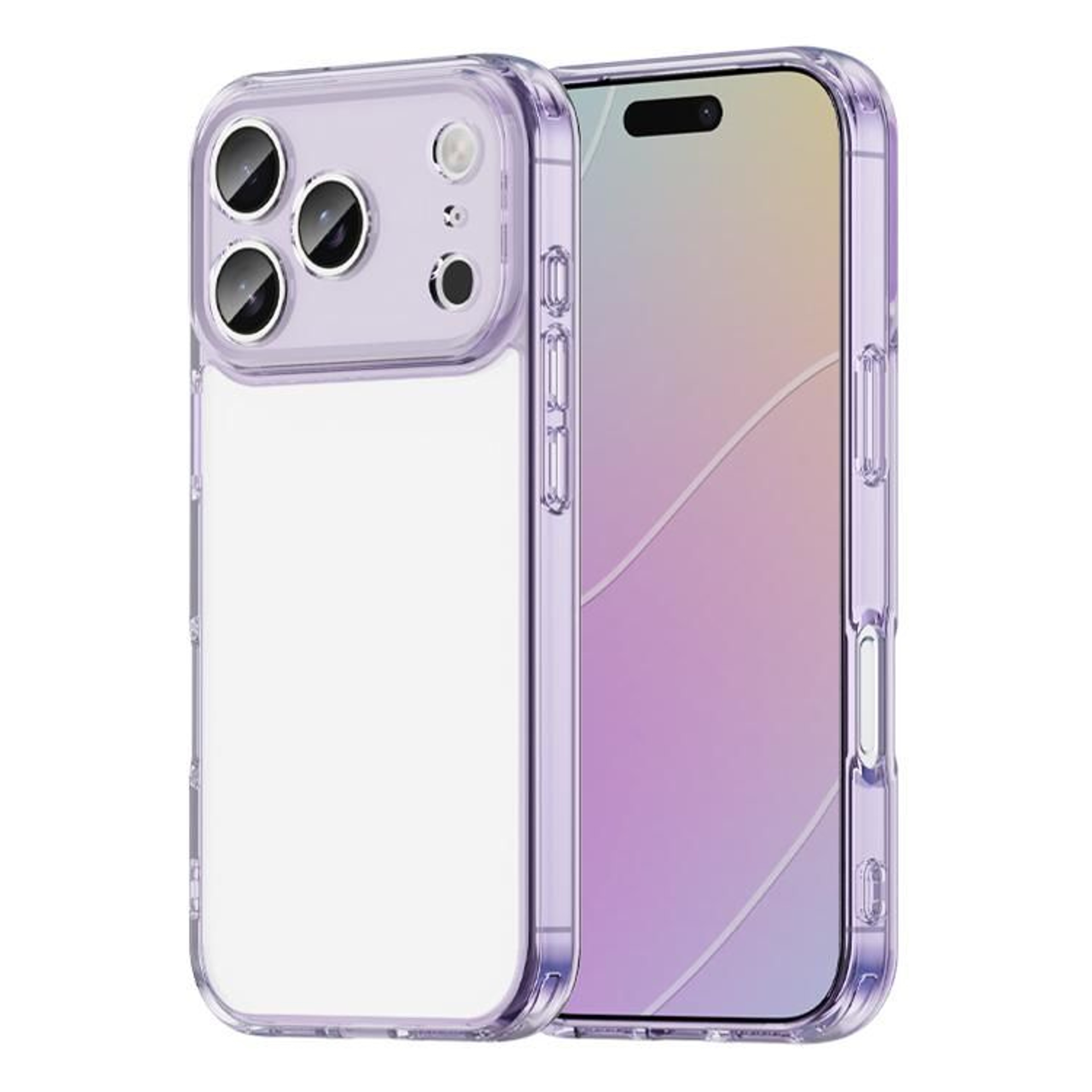 IPhone 17 Pro Shockproof TPU PC Hybrid Case With Airbag Corner Protection 9