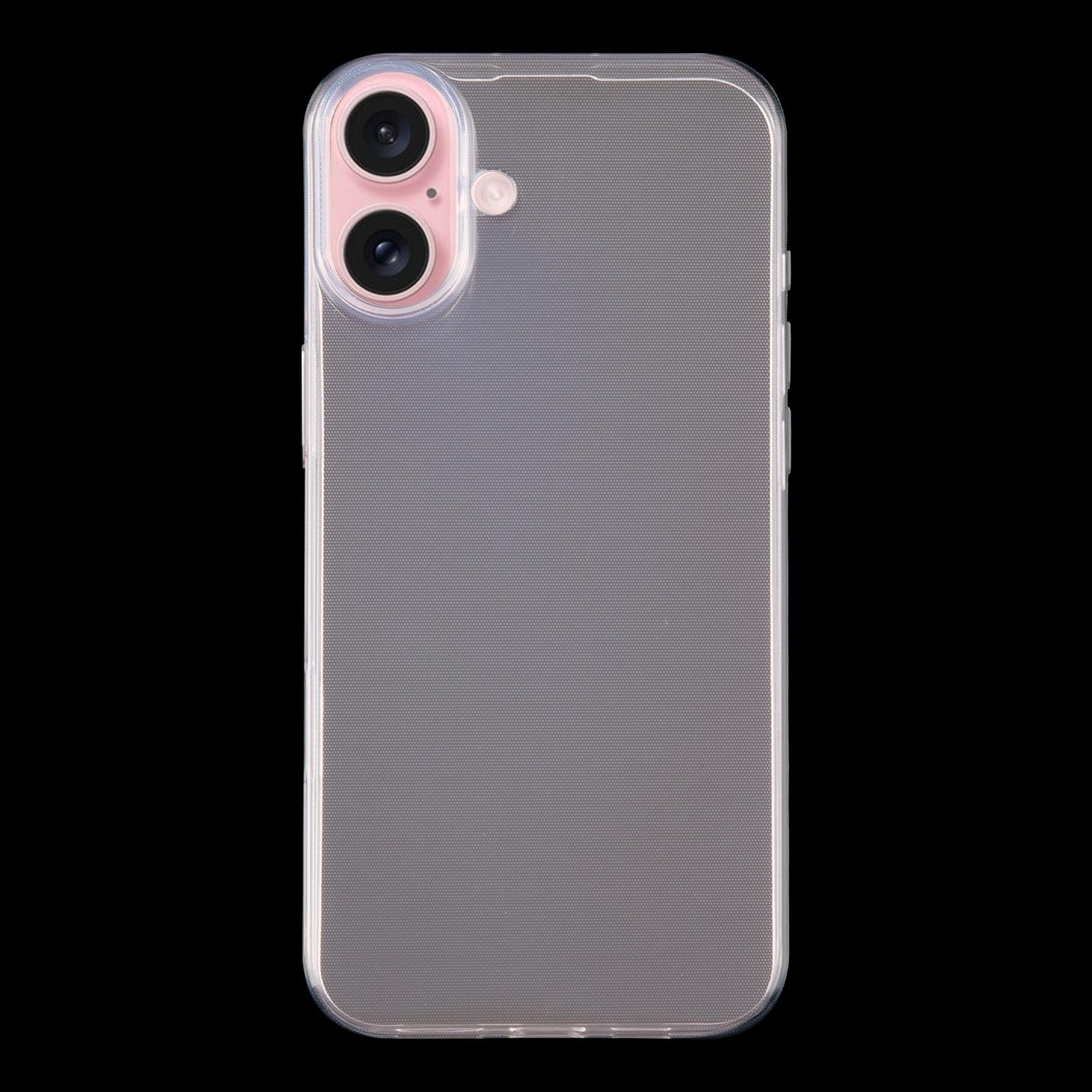 iPhone 16 Plus Clear TPU Phone Case Ultra Thin Transparent Protective Cover – view 2