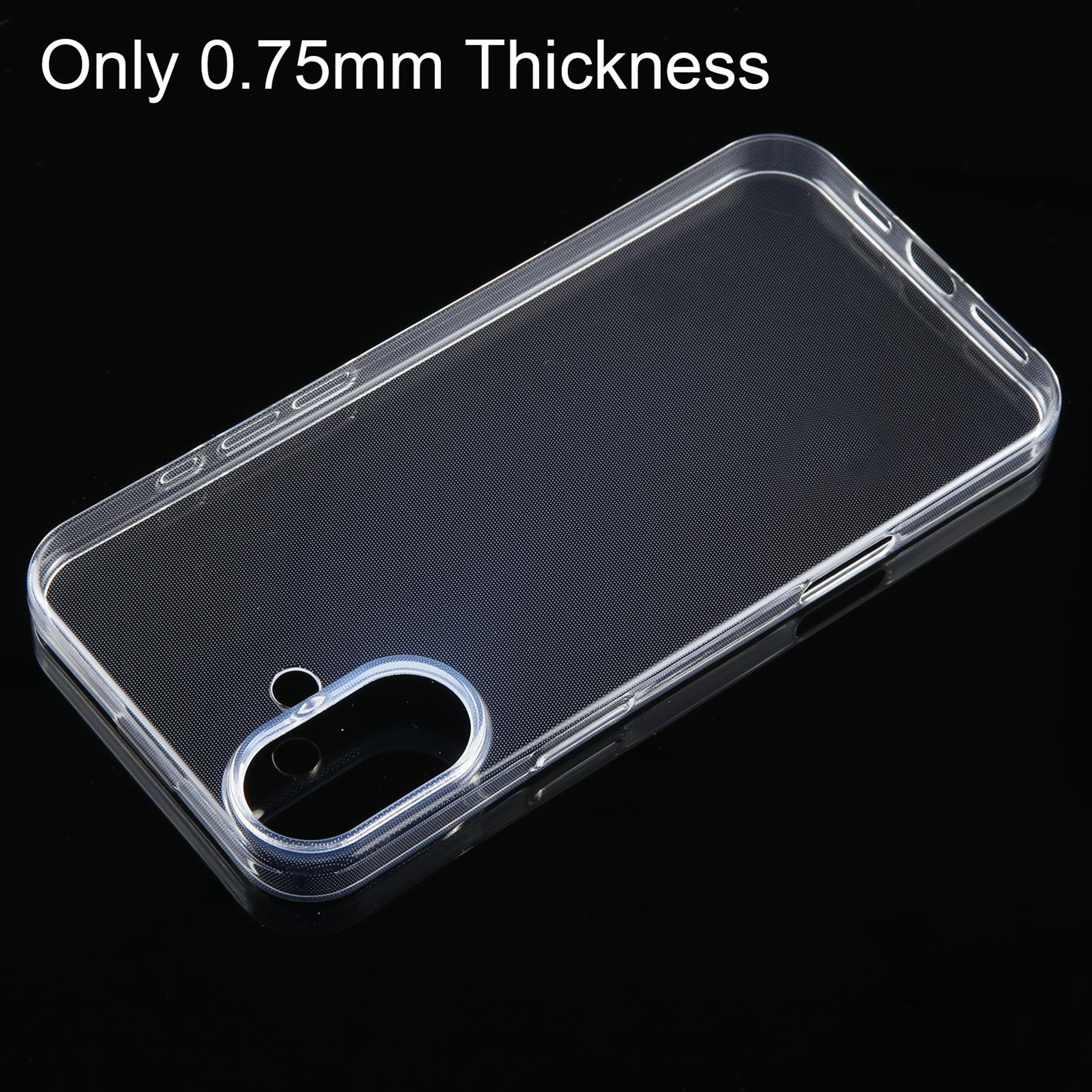 iPhone 16 Plus Clear TPU Phone Case Ultra Thin Transparent Protective Cover – view 5