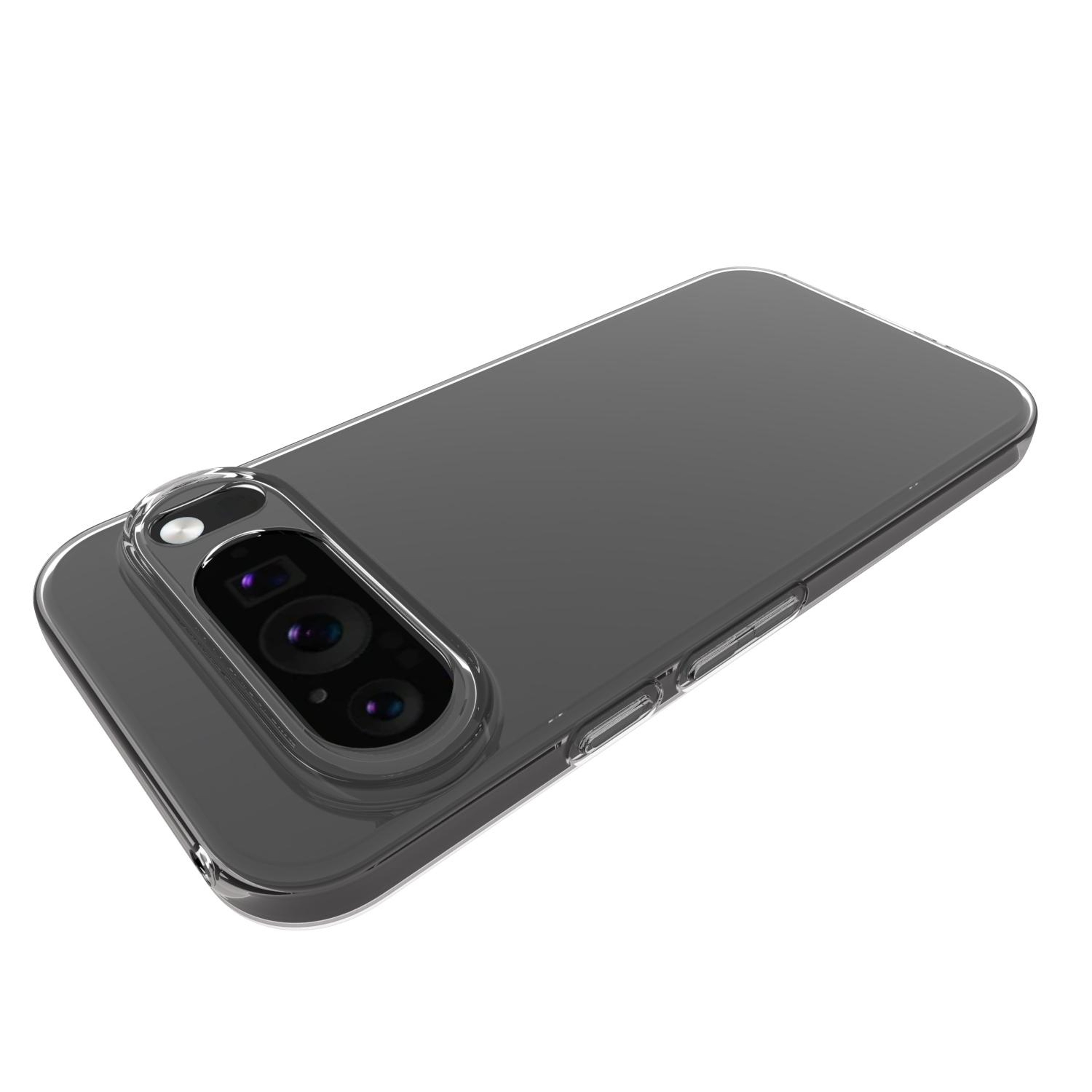 Google Pixel 9 Pro Transparent TPU Case Slim Shockproof Protective Phone Cover – view 4