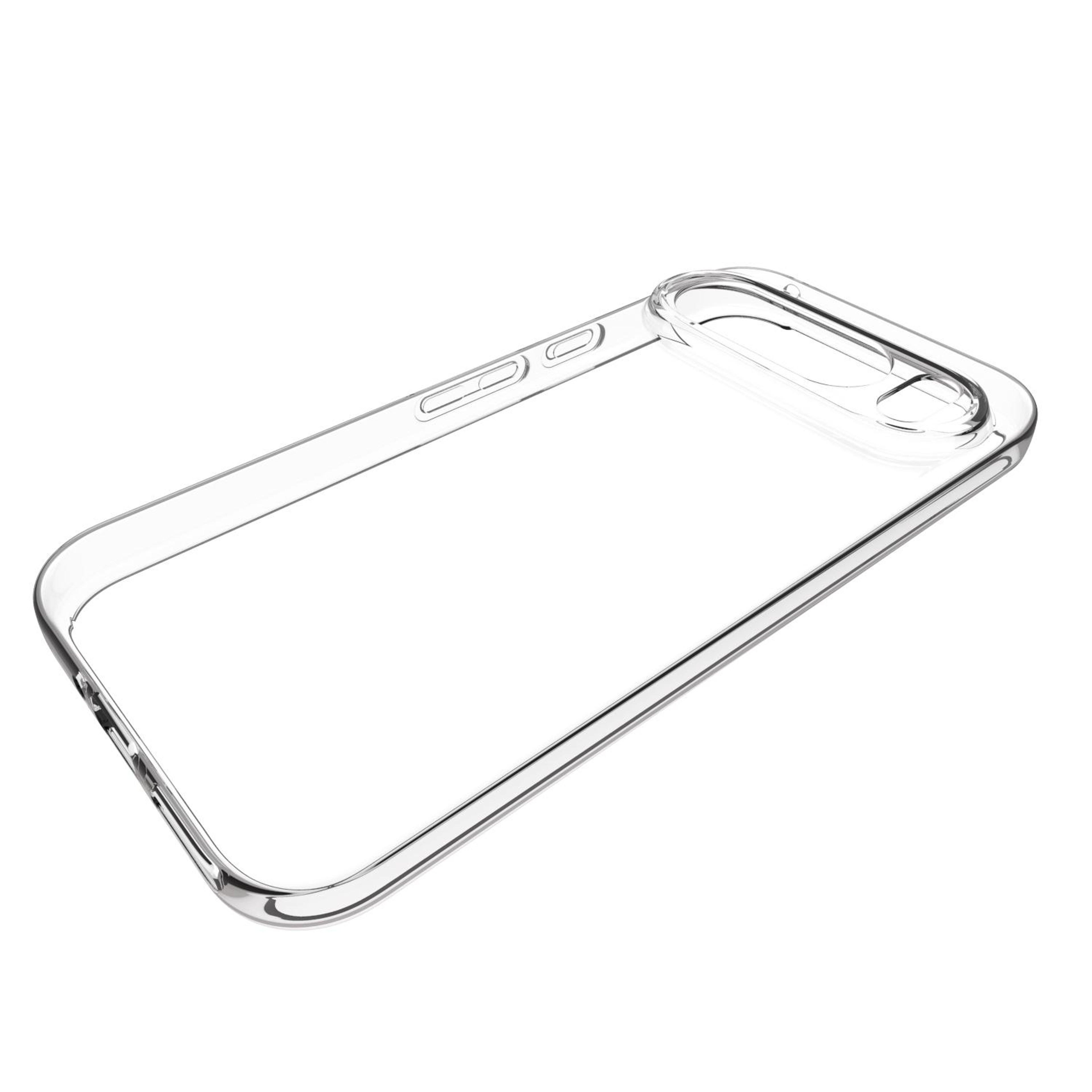 Google Pixel 9 Pro Transparent TPU Case Slim Shockproof Protective Phone Cover – view 5