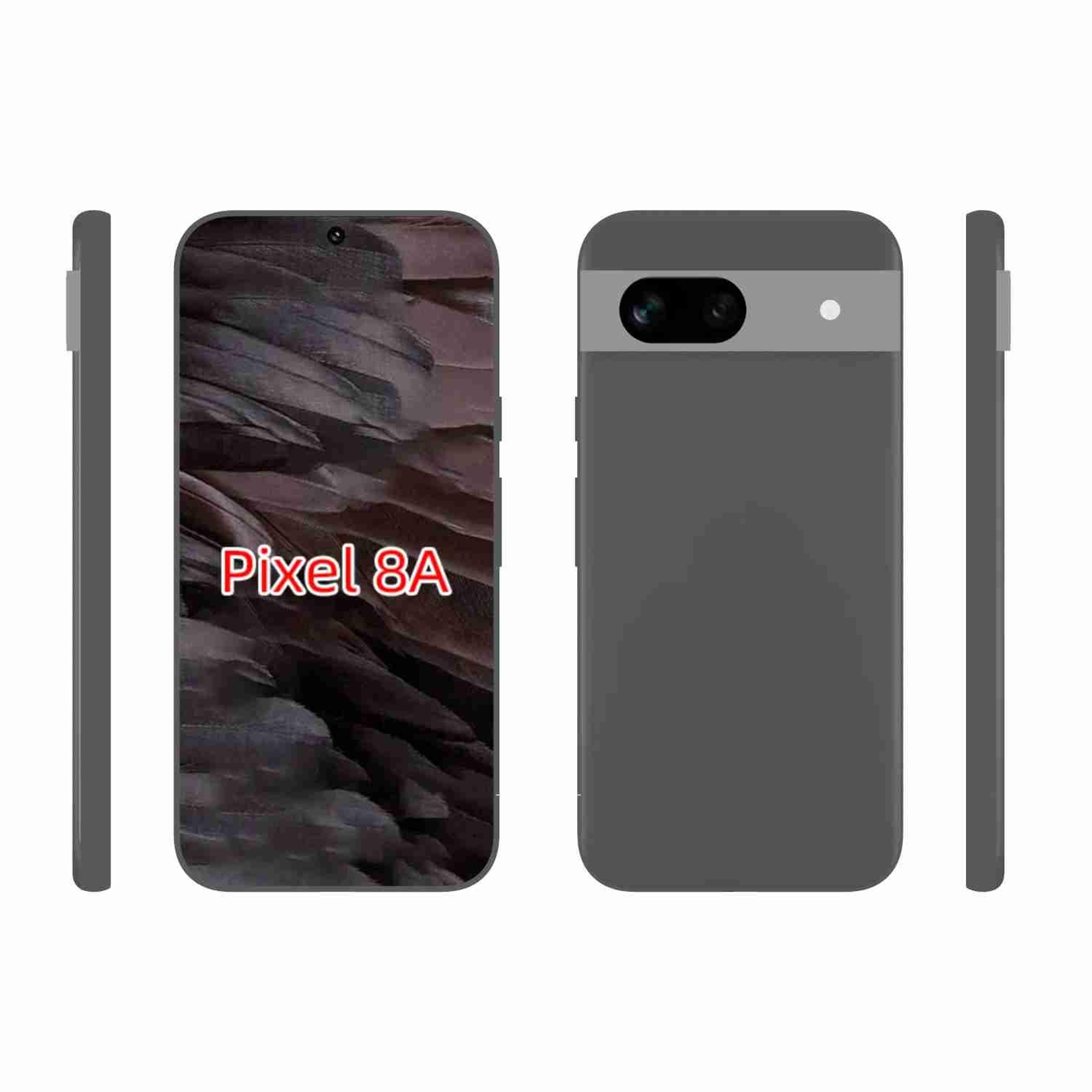 Google Pixel 8a Transparent TPU Case Slim Protective Shockproof Cover – view 2