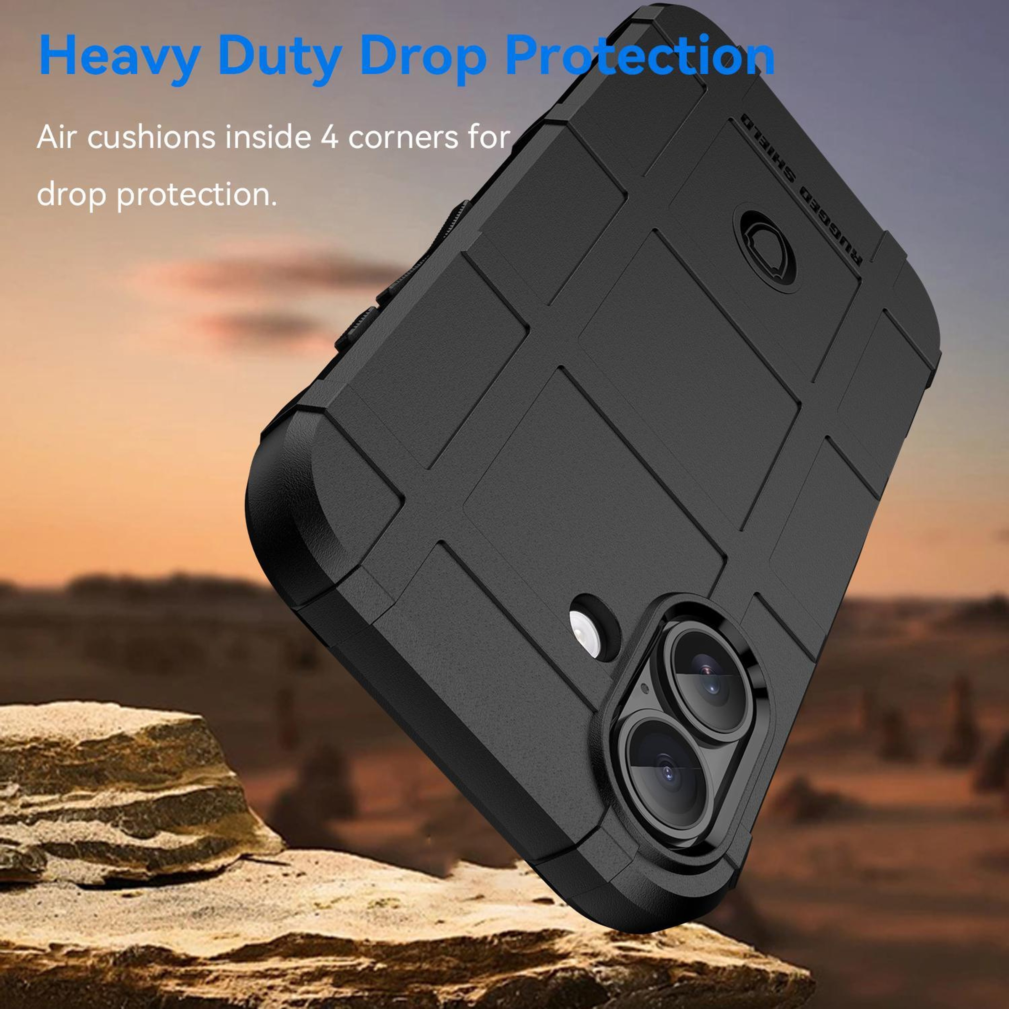 IPhone 17 Full Coverage Shockproof Phone Case Soft TPU Phone Case With Precise Fit 2